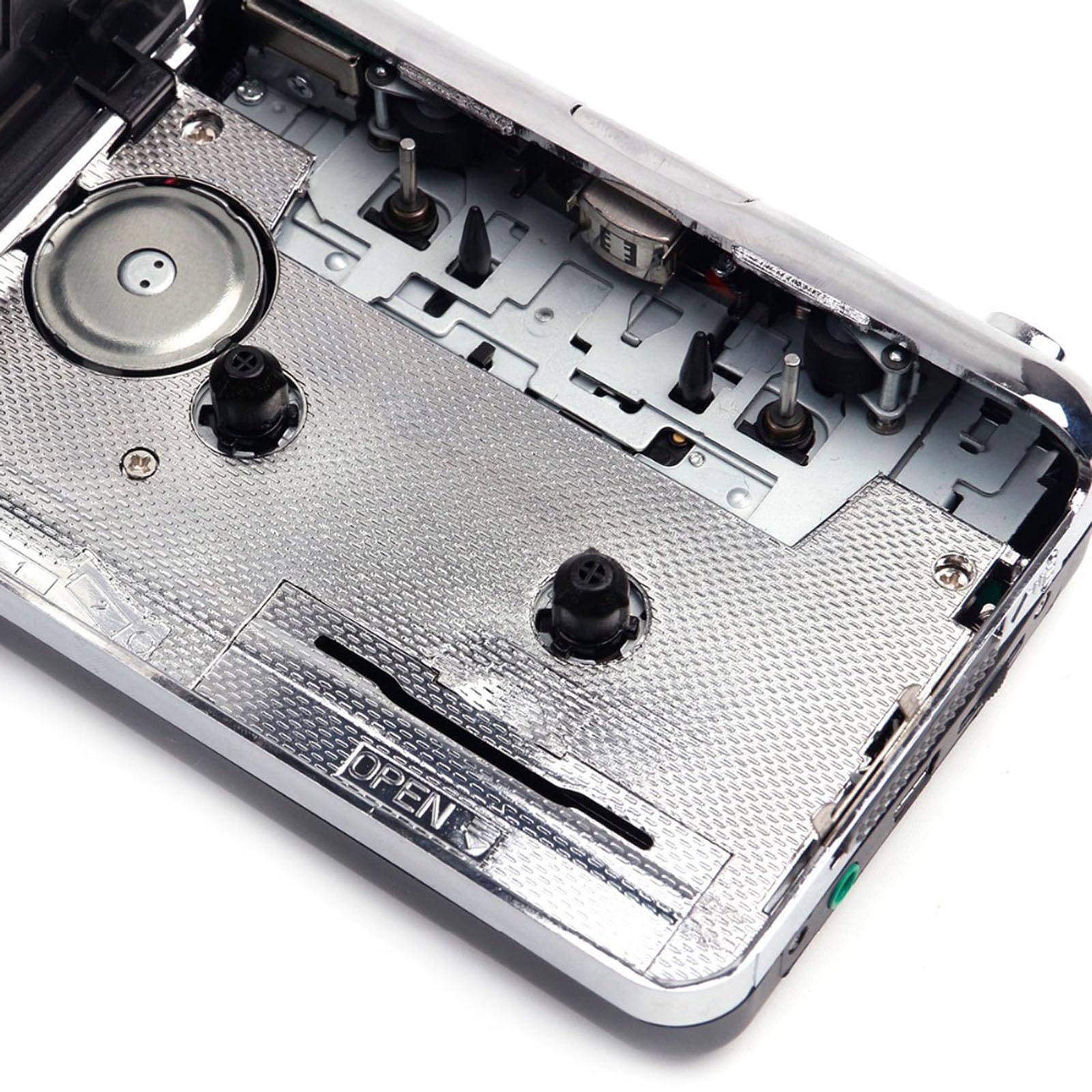 Numériseur de cassettes portable USB analogique vers MP3, aucun logiciel nécessaire pour lecteur de cassette USB de voyage