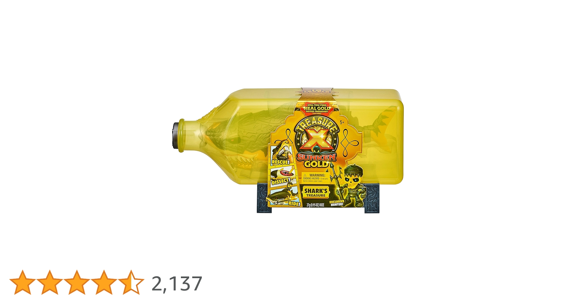 Treasure X Sunken Gold Shark's 未開封　トレジャー Amazon.co.jp: (トレジャーエックス) Treasure X Sunken Gold