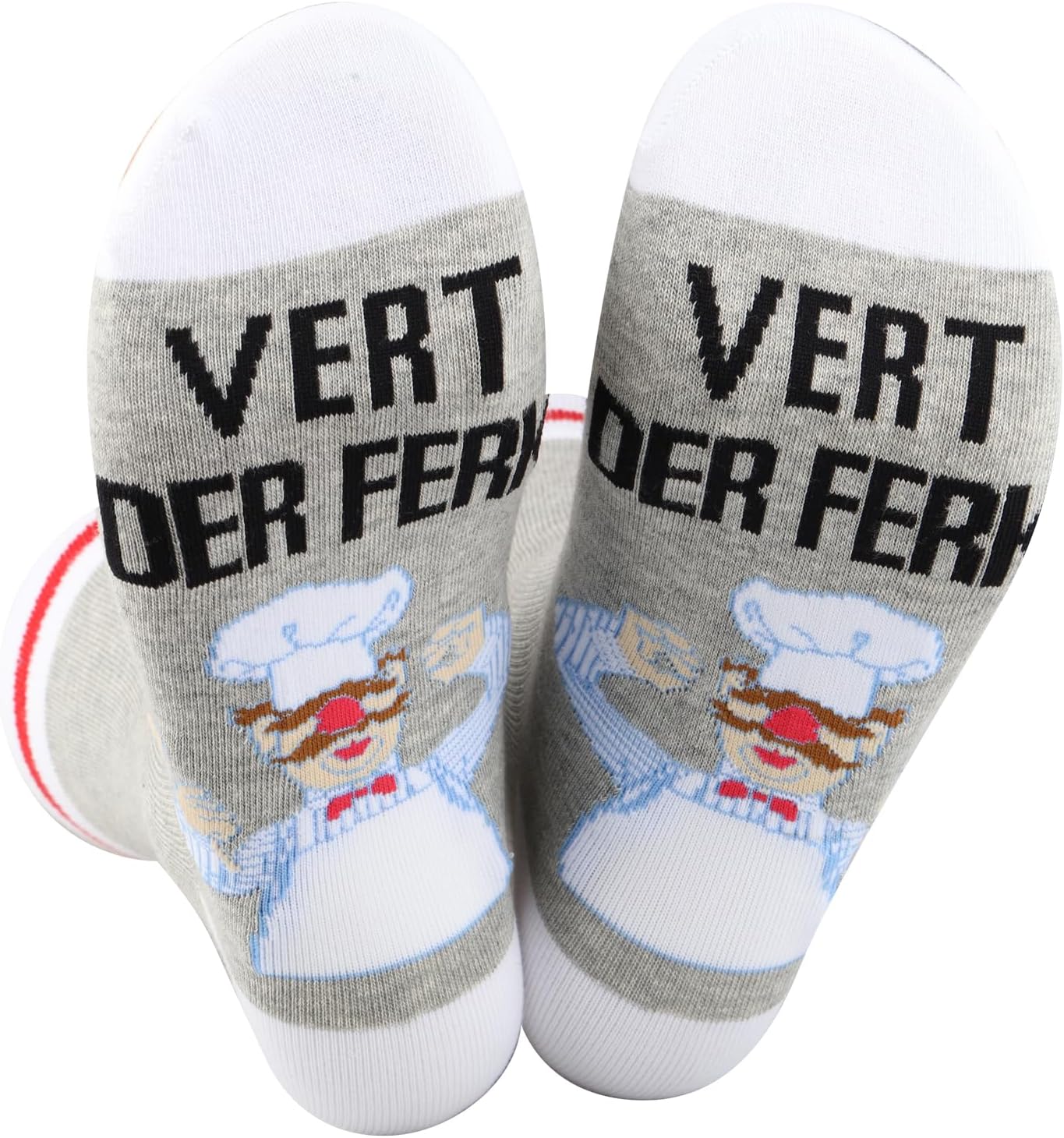 G2TUP Swedish Chef Socks - Chef Fans Gift - Vert Der Ferk Socks - Merchandise