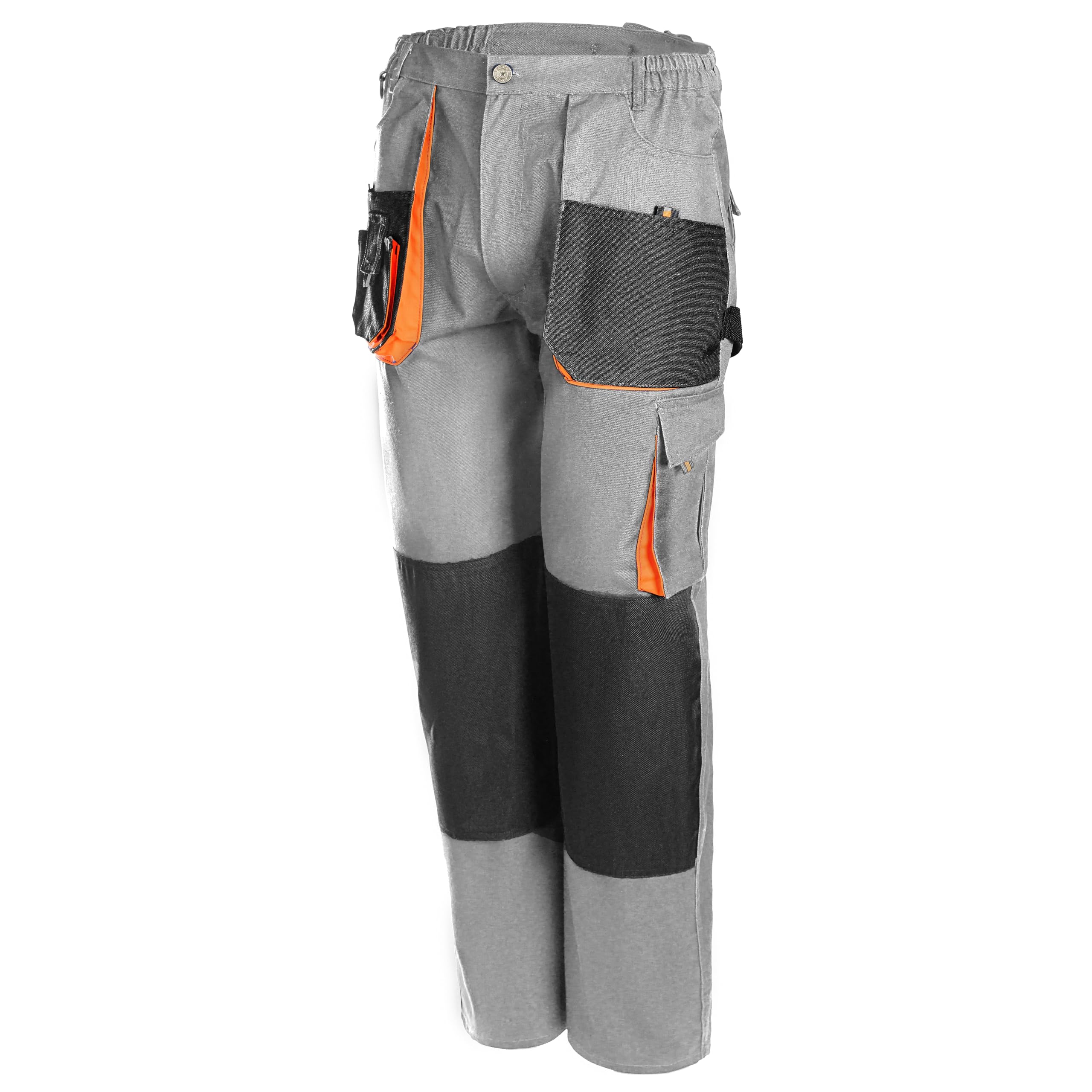 Pantaloni da Lavoro Uomo Elasticizzati | Abbigliamento Cargo Multitasche con Ginocchiere | Pantalone Trekking Pittori Meccanico Elettricista