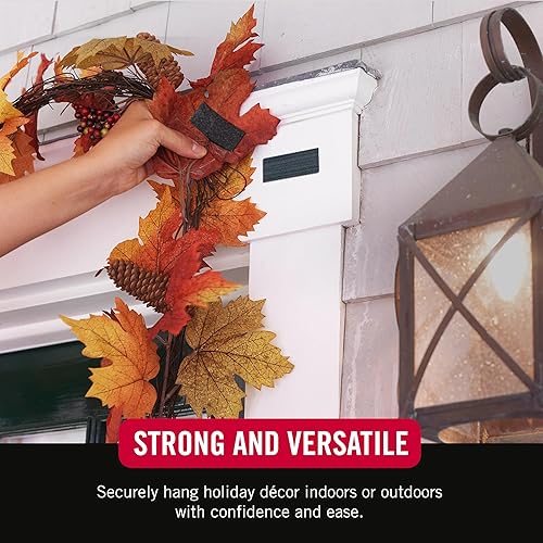 VELCRO Brand Heavy Duty Tape with Adhesive | 15 Ft x 2 In | Holds 10 lbs, Black | Industrial Strength Roll, Cut Strips to Length | Strong Hold for Indoor or Outdoor Use, 15ft x 2in(White,10ft x 2in,Heavy Duty VELCRO Brand Fasteners)