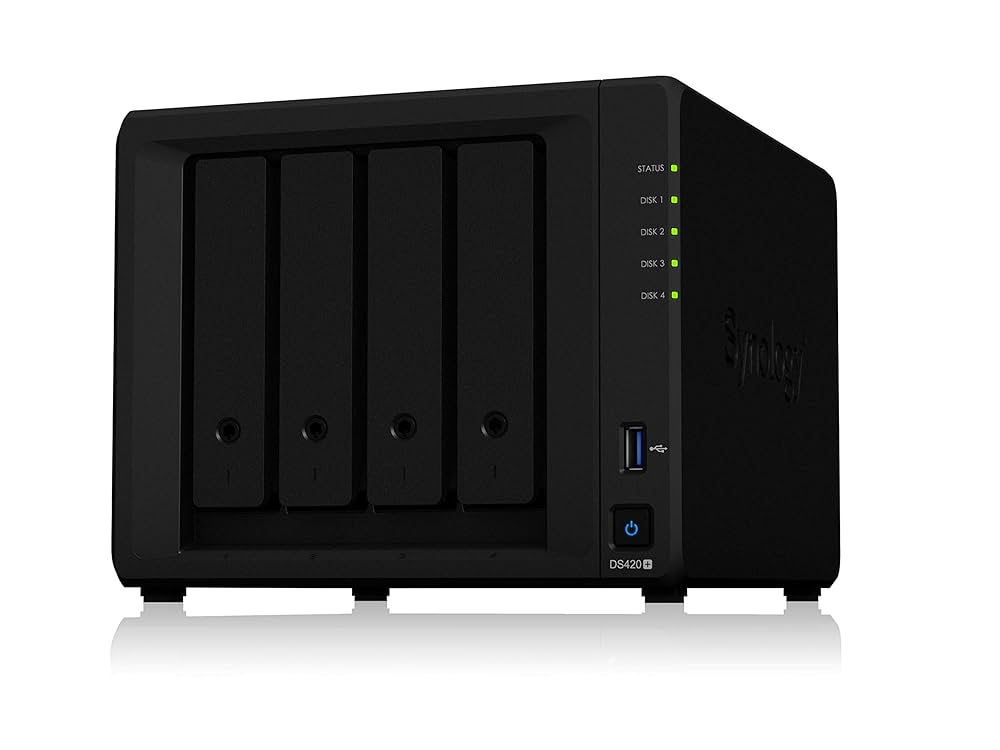 Synology 4ベイ　NAS DS420+ Amazon.co.jp: Synology NASキット 4ベイ DS420+ デュアルコア