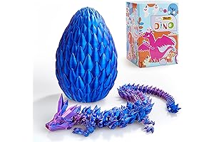 3D Printed Dragon Eggs with Dragons Inside