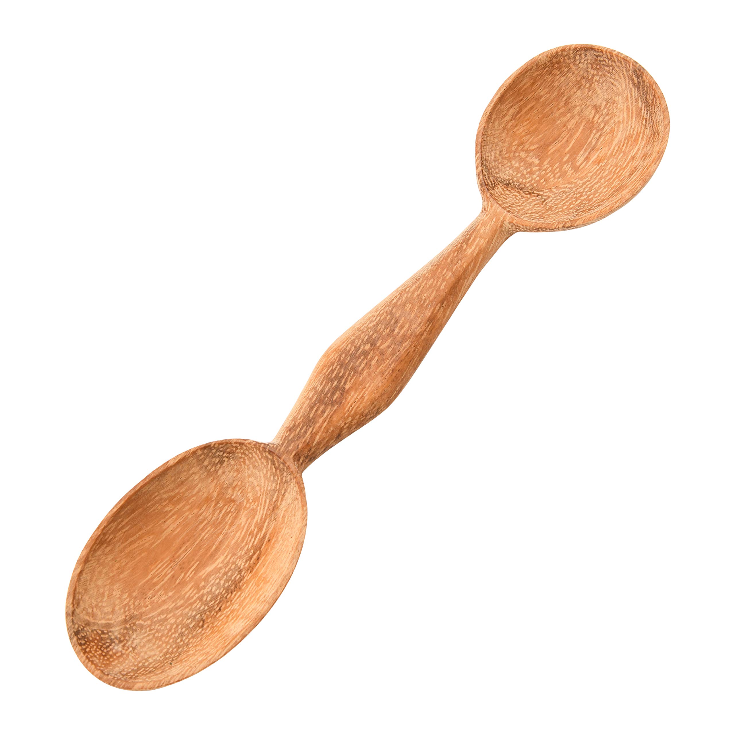 Hand-Carved 2-Sided Doussie Wood Spoon