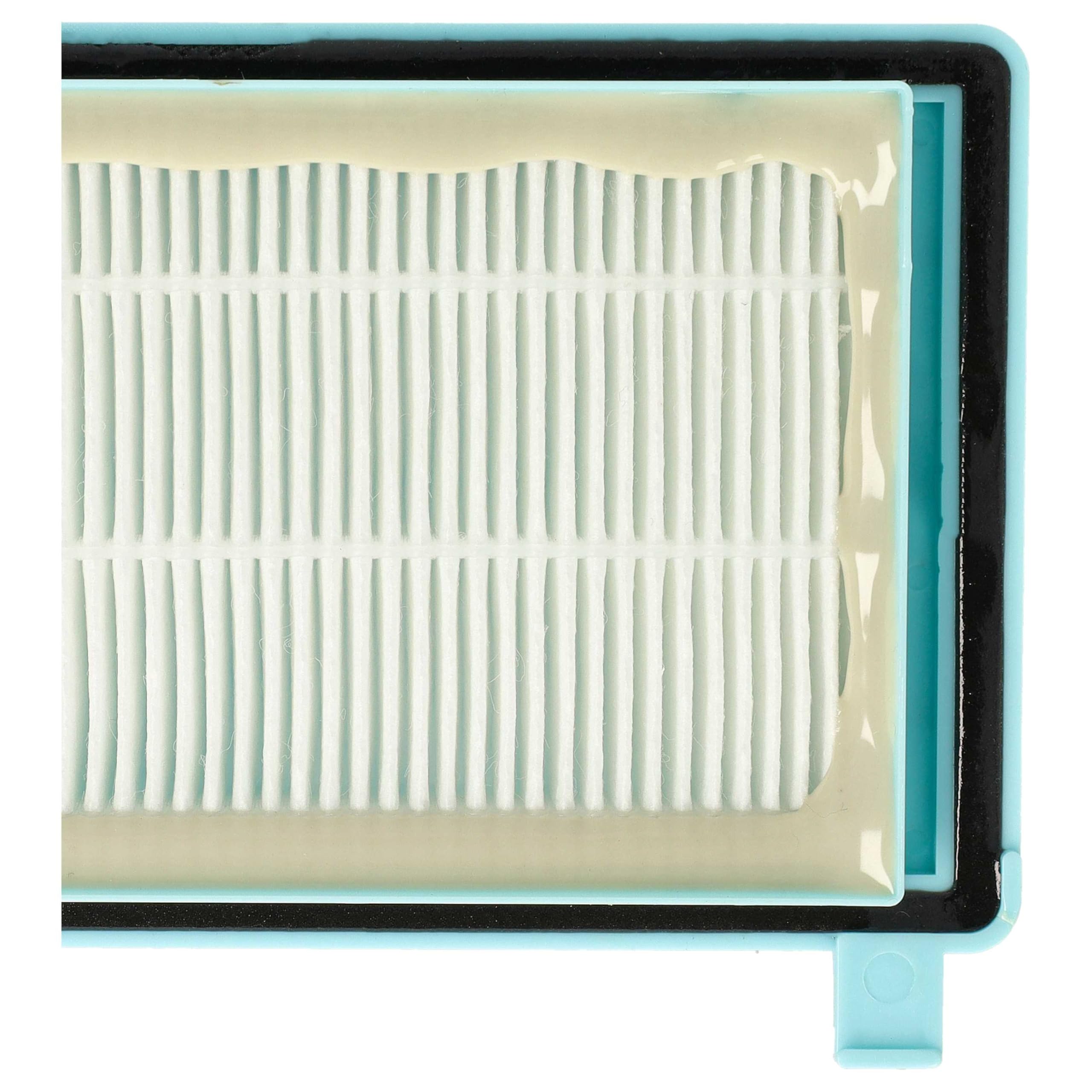 vhbw 6 filtrów, kompatybilny z Philips FC8912/01 FC8748/01 FC8736/01, FC8738/01, FC8740/01 - filtr HEPA czarny/biały