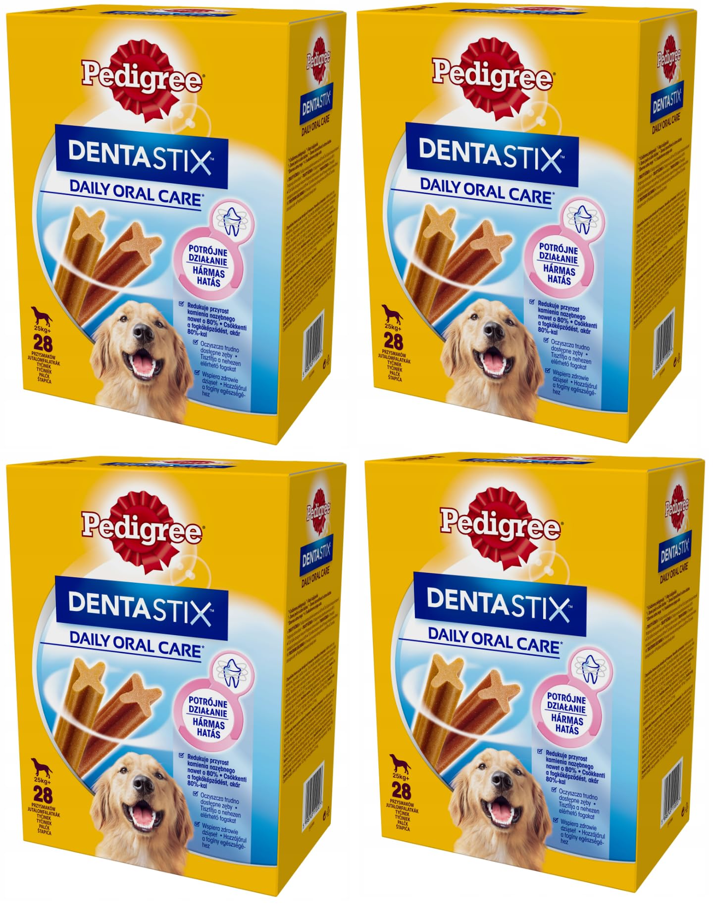 Pedigree Diario Dentastix para Grande Perros 28 Pack (Lote Oferta 4) 4320g
