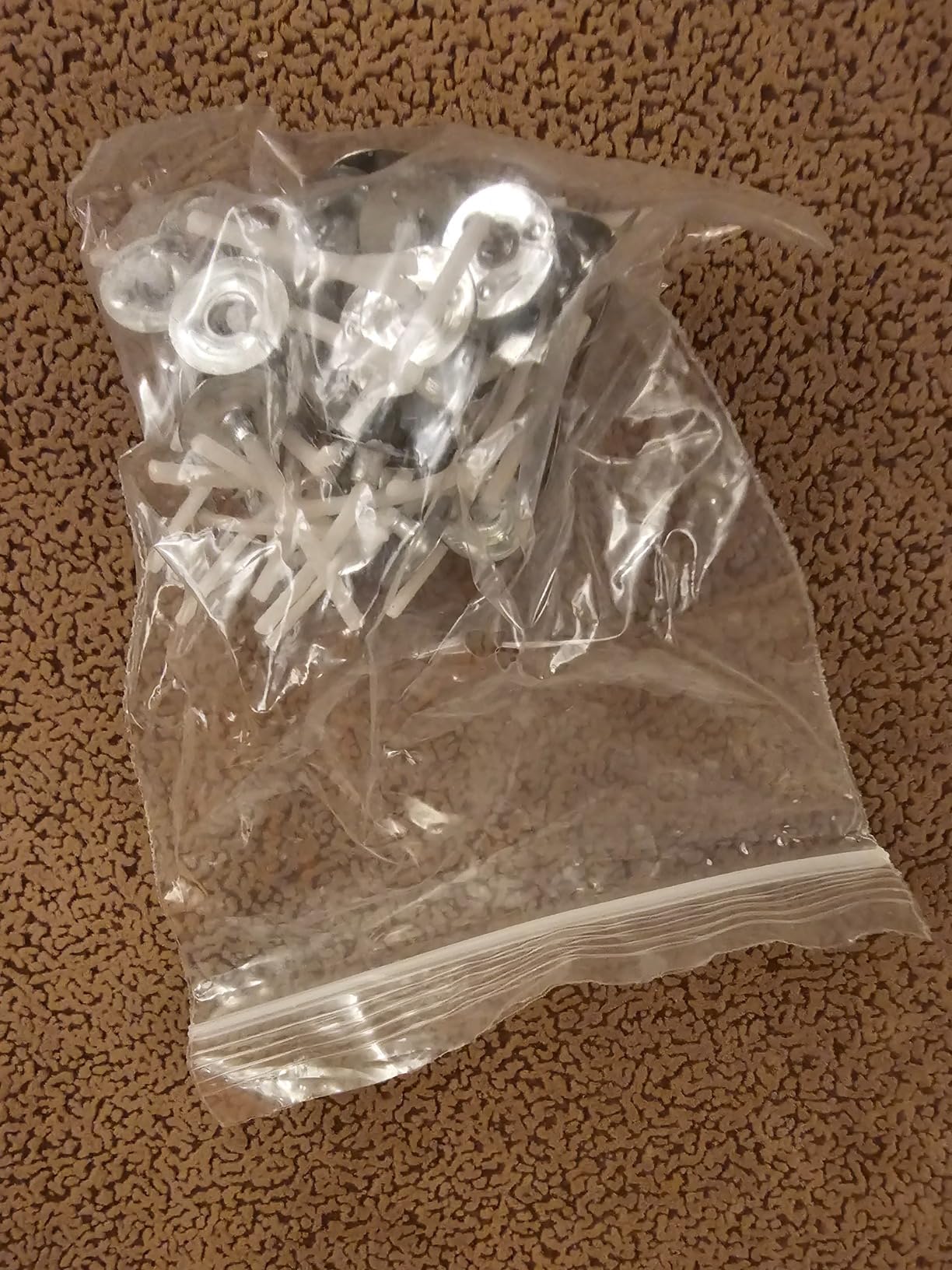 Yotutun 50 Stück Herzförmige Kerzengläser Aus Kunststoff + 100 Dochte - DIY Kerzenset