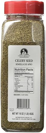 Chef's Quality Celery Seeds, 16 Ounce