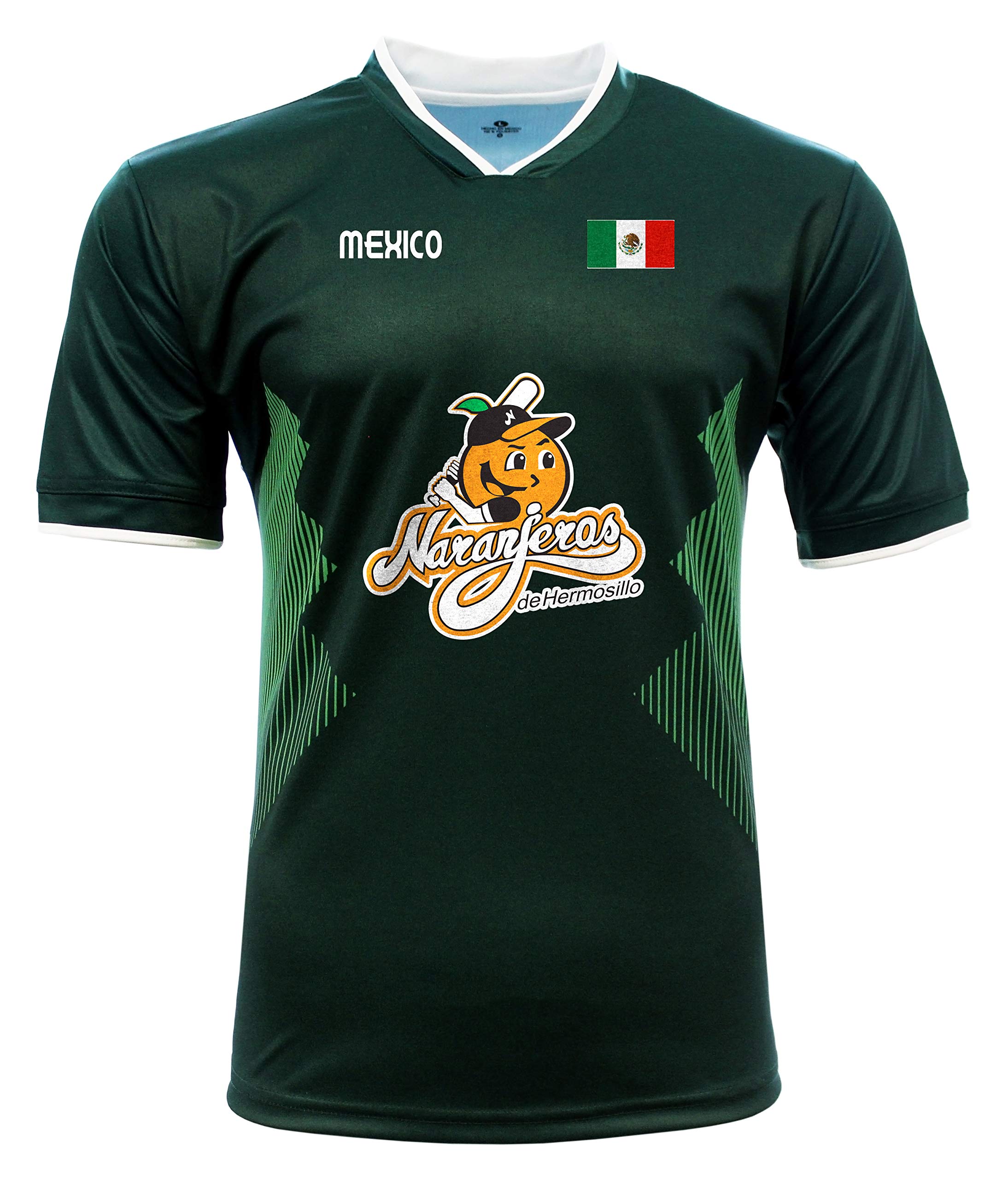 Jersey Mexico Naranjeros de Hermosillo 100% Polyester_Made in Mexico (Medium) Green
