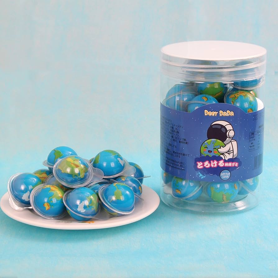 Amazon | お菓子 ギフト グミ おかし ぐみ 地球グミ - ちきゅう