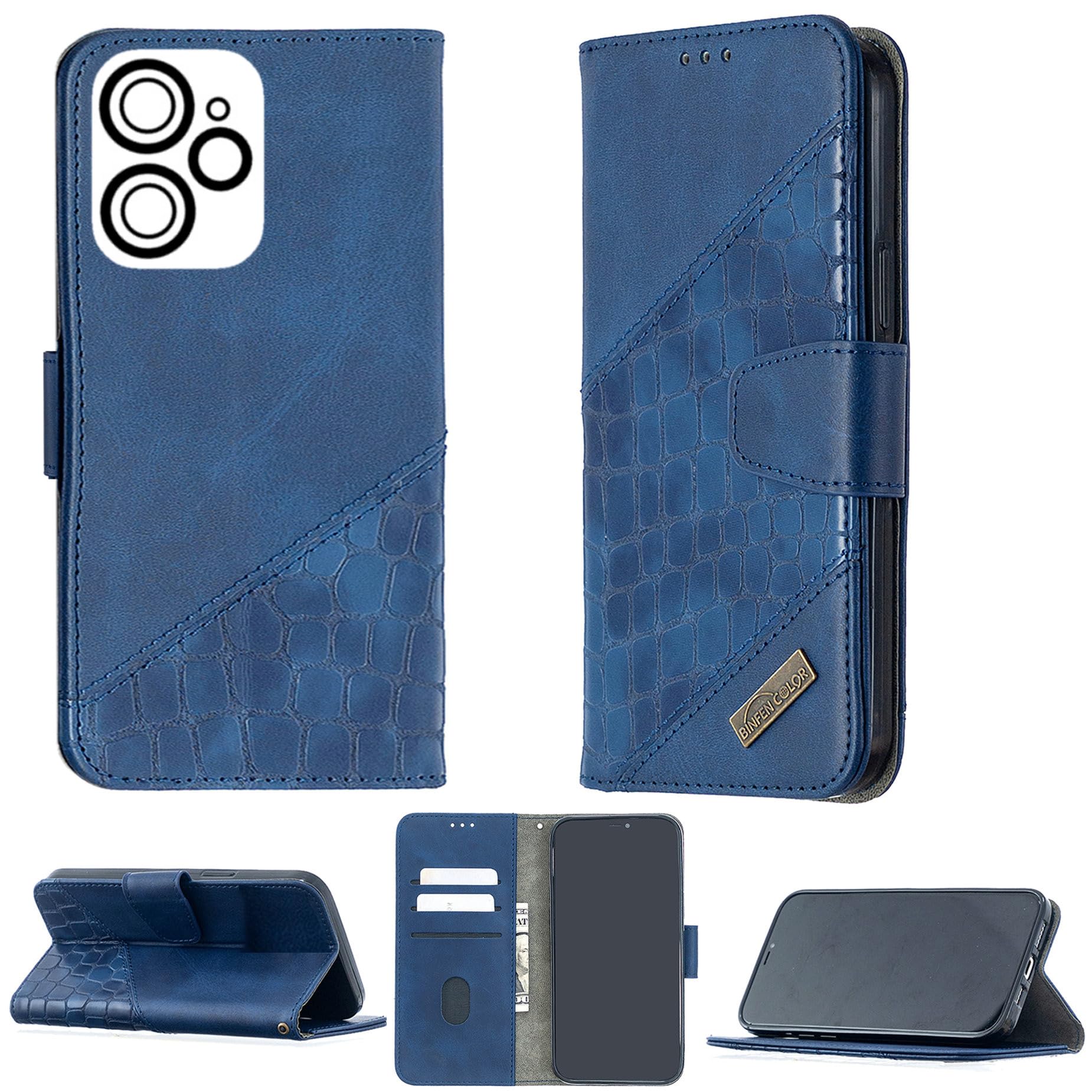 Jioeuinly BLU VIEW5 Pro Case Compatible For BLU View 5 Pro B170D Phone Case Cover Flip Stand Cover PU Leather YZW Wallet Case Black