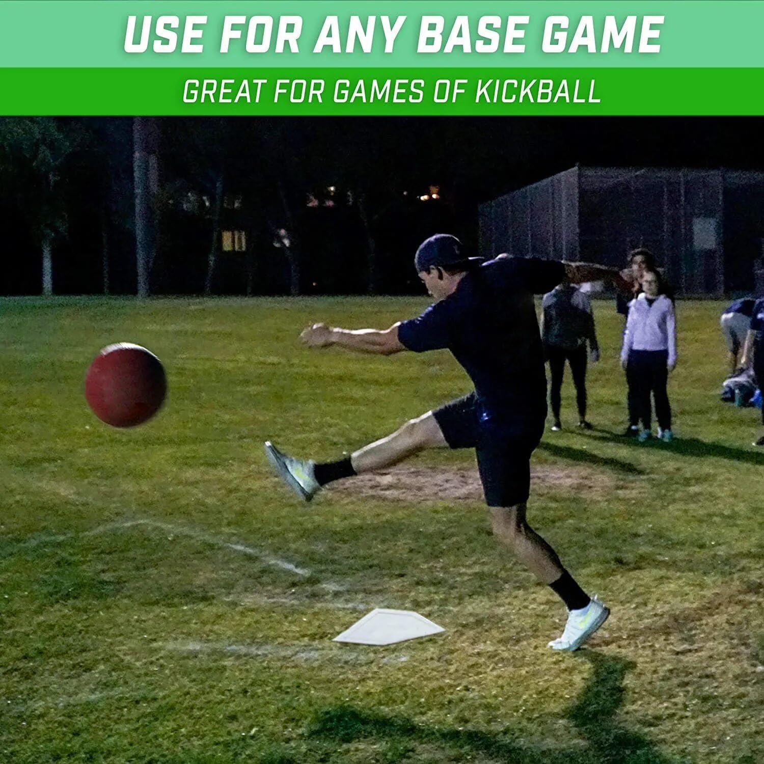 Ensemble De Bases De Baseball De Softball, 5 Pièces, Bases De Terrain en Caoutchouc pour Enfants Adultes, Bases D'entraînement pour Le Baseball Le Softball