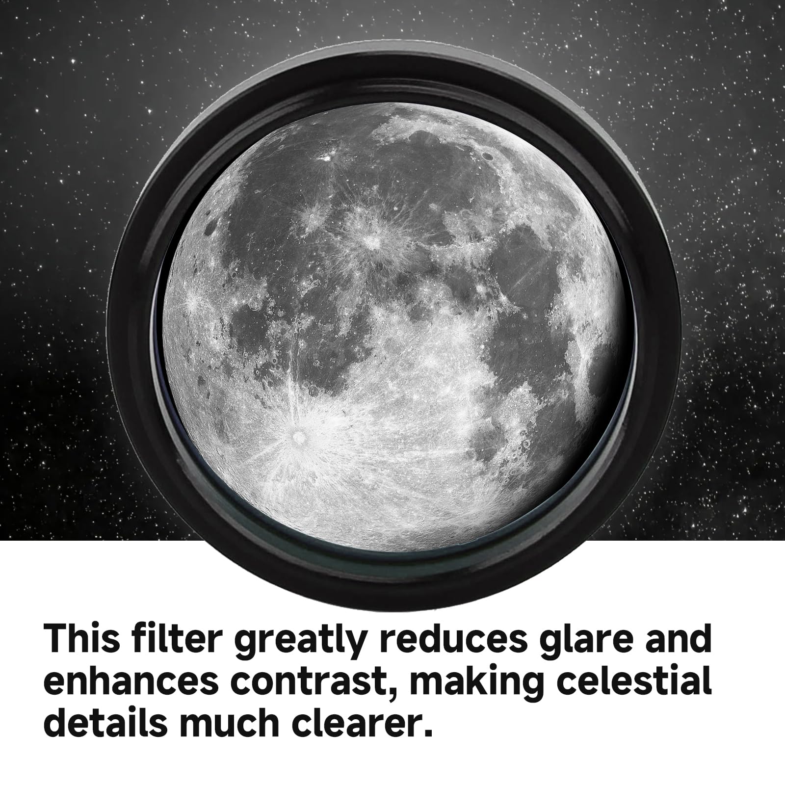 SVBONY Filtr teleskopowy 3,2 cm zmienny filtr polaryzacyjny do okularu teleskopu astronomicznego