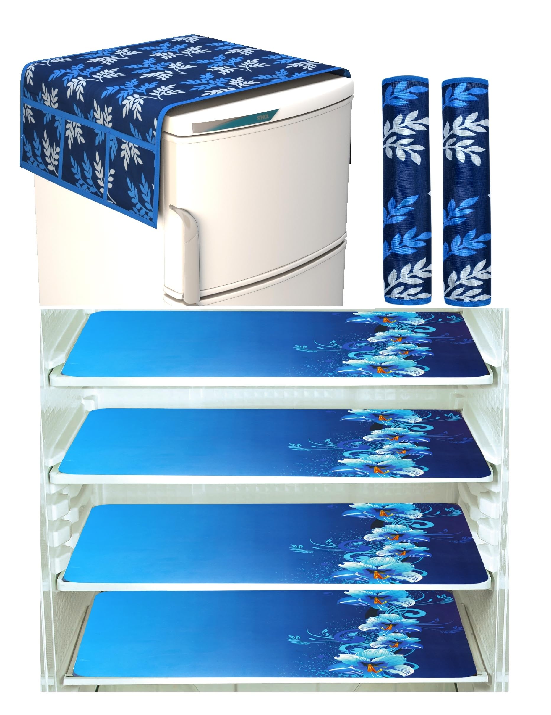 See full amazon price history chart for The Endless Store Combo Fridge Top Cover(21 X 39 Inches), 2 Fridge Handle Covers (12 X 6 Inches)+ 4 Fridge Mats (11 X 17 Inches), 7 Piece Set (Teh Blue Leaf 42) The Endless Store Combo Fridge Top Cover(21 X 39 Inches), 2 Fridge Handle Covers (12 X 6 Inches)+ 4 Fridge Mats (11 X 17 Inches), 7 Piece Set (Teh Blue Leaf 42) (B0CCS2QB9K) Amazon Price History, Amazon Price Tracker