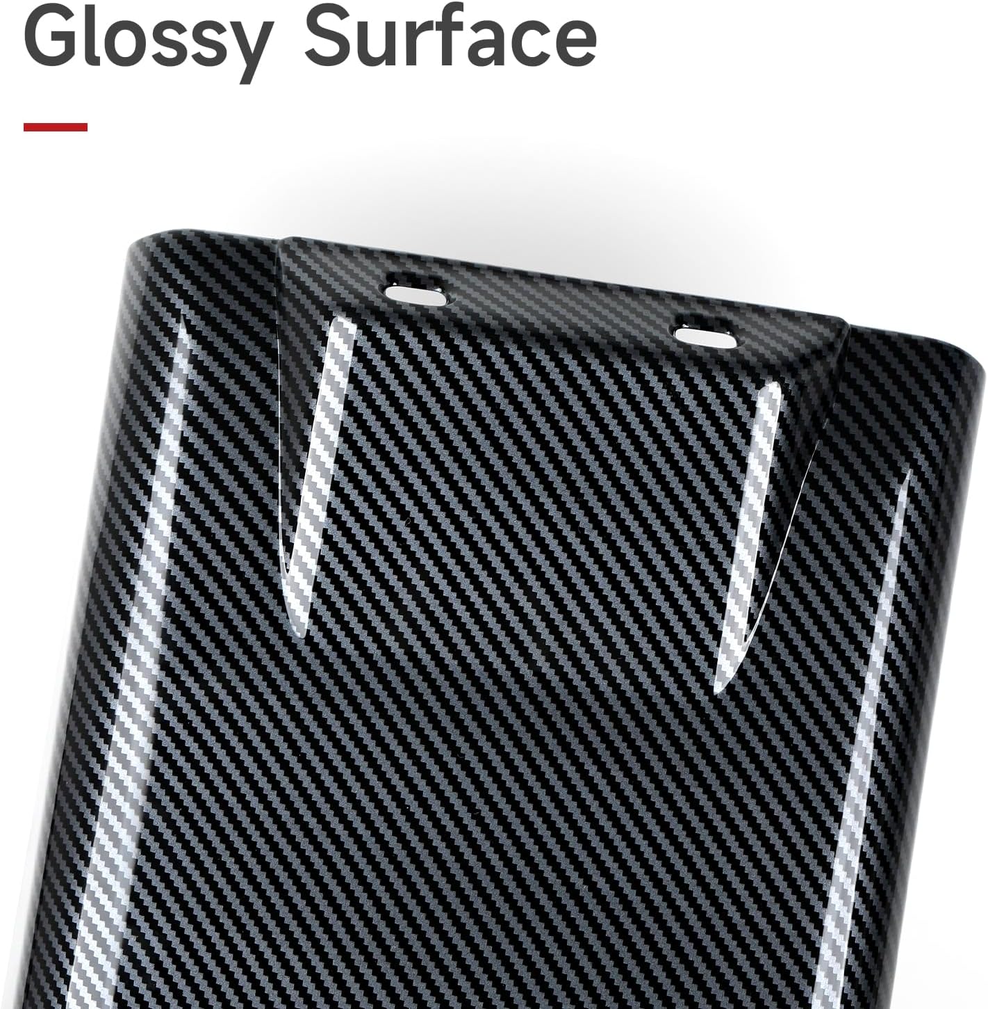 Car Rear Anti Kick Cover Protector Trim Carbon Color ABS Decal Sticker for Tesla Model 3 Highland 2024 2025 2026 / Model Y Juniper 2025 2026 Interior Accessories