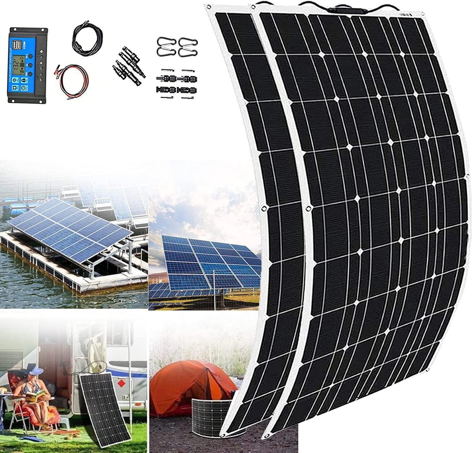 Panel Solar 4000W 6000W Kit Completo De Inversor Solar Con