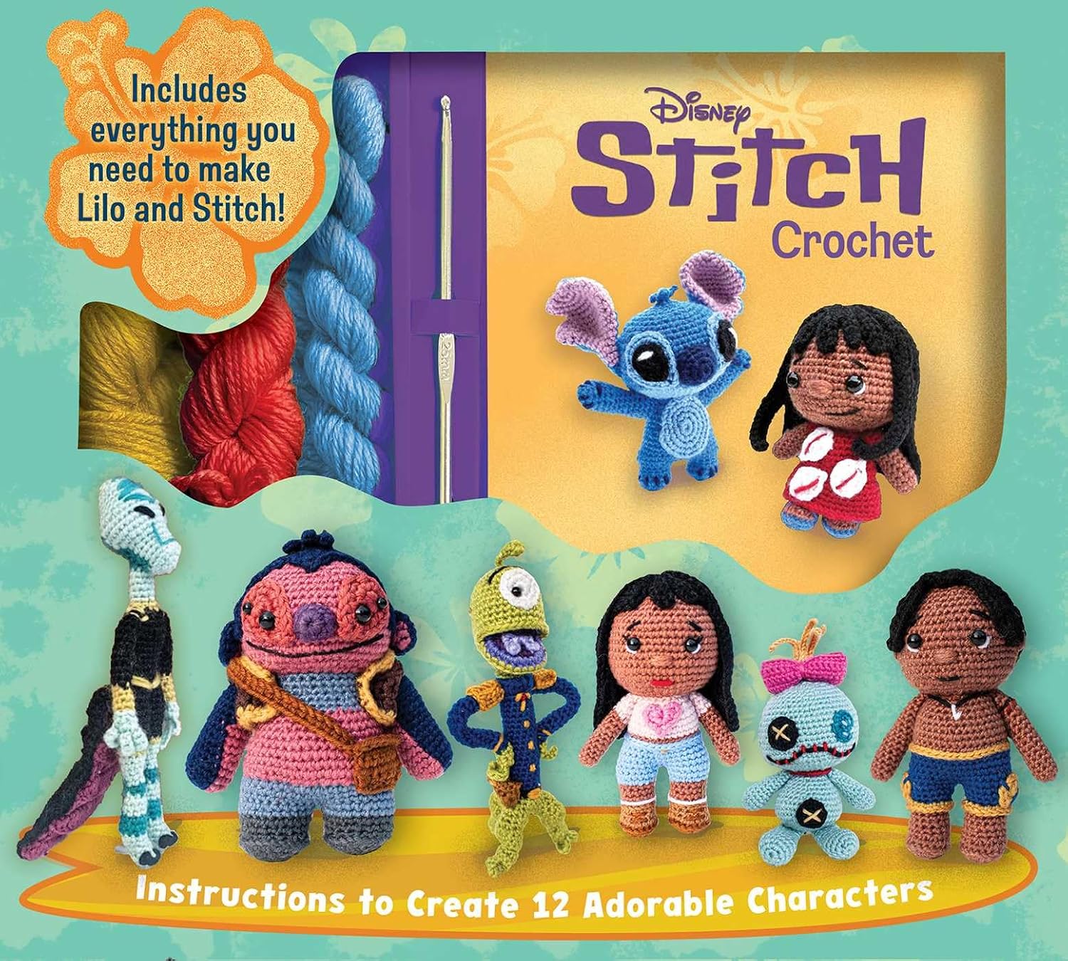 Disney Stitch Crochet (Crochet Kits)      Paperback – September 15, 2026