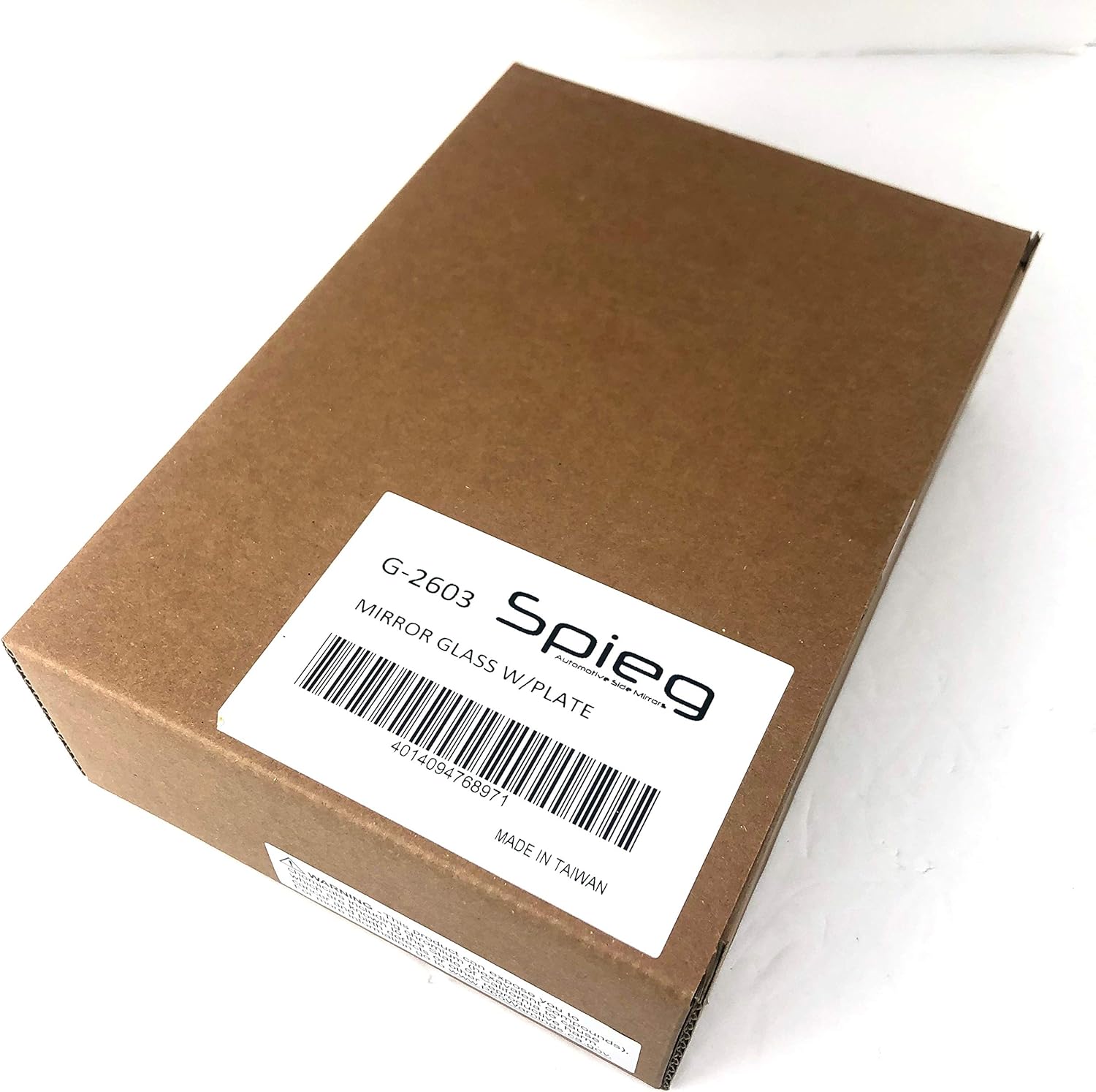 Spieg Driver Side Mirror Glass for 2009-2013 Honda Fit Non-Heated with Backing Plate Left 76253-TK6-A01