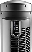 Vista 11 de Lasko Ventilador de torre oscilante con control remoto, ventiladores de piso silenciosos para dormitorio, 42 pulgadas, plateado T42951