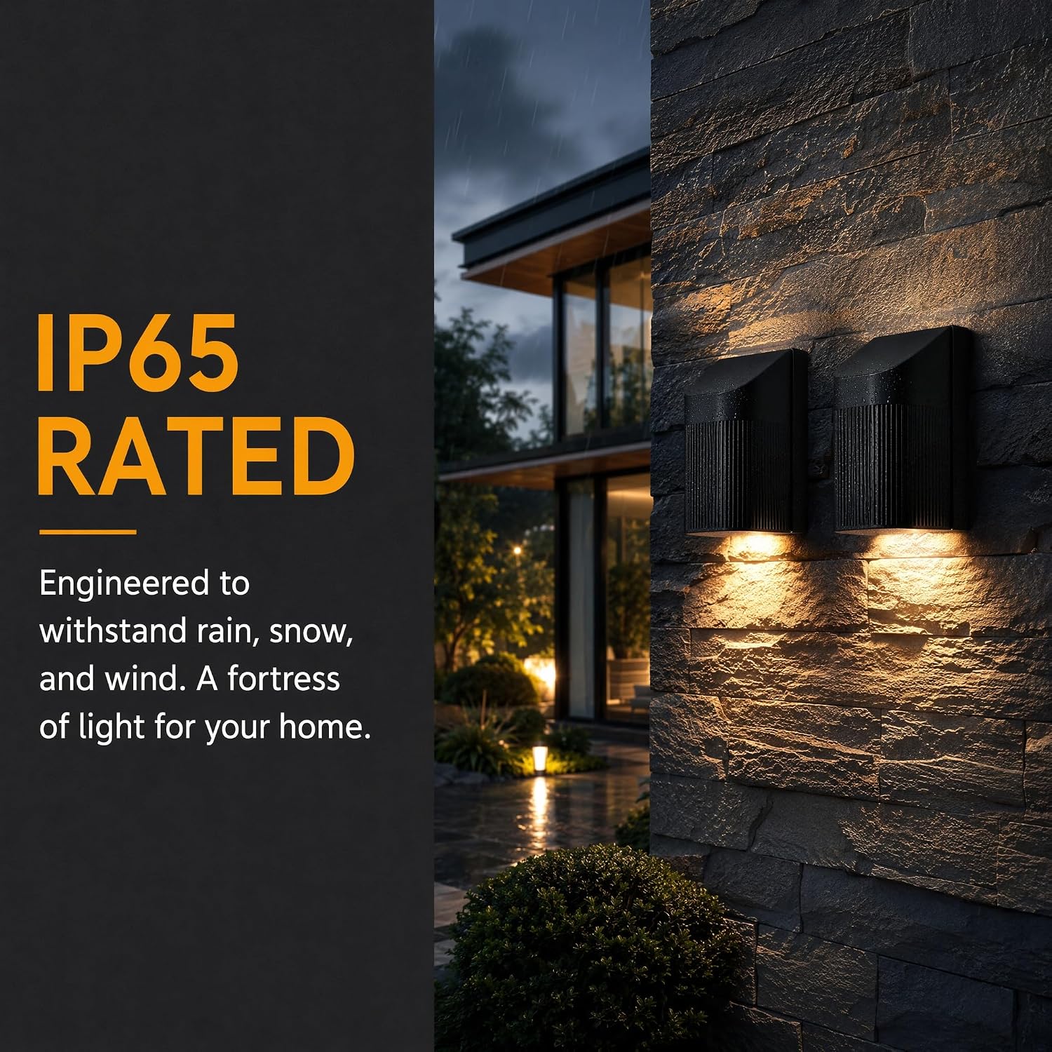 2 Pack 3.8'' 5CCT 250LM Ultra Low Voltage LED Deck Lights Porch Wall Lights