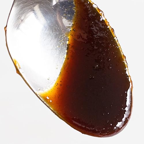 Miniatura 3 de Miel de trigo sarraceno crudo de Swan's - Notas sólidas, audaces, ricas, miel de grado A de Estados Unidos, tarro de vidrio de 16 onzas, 16.01oz (3