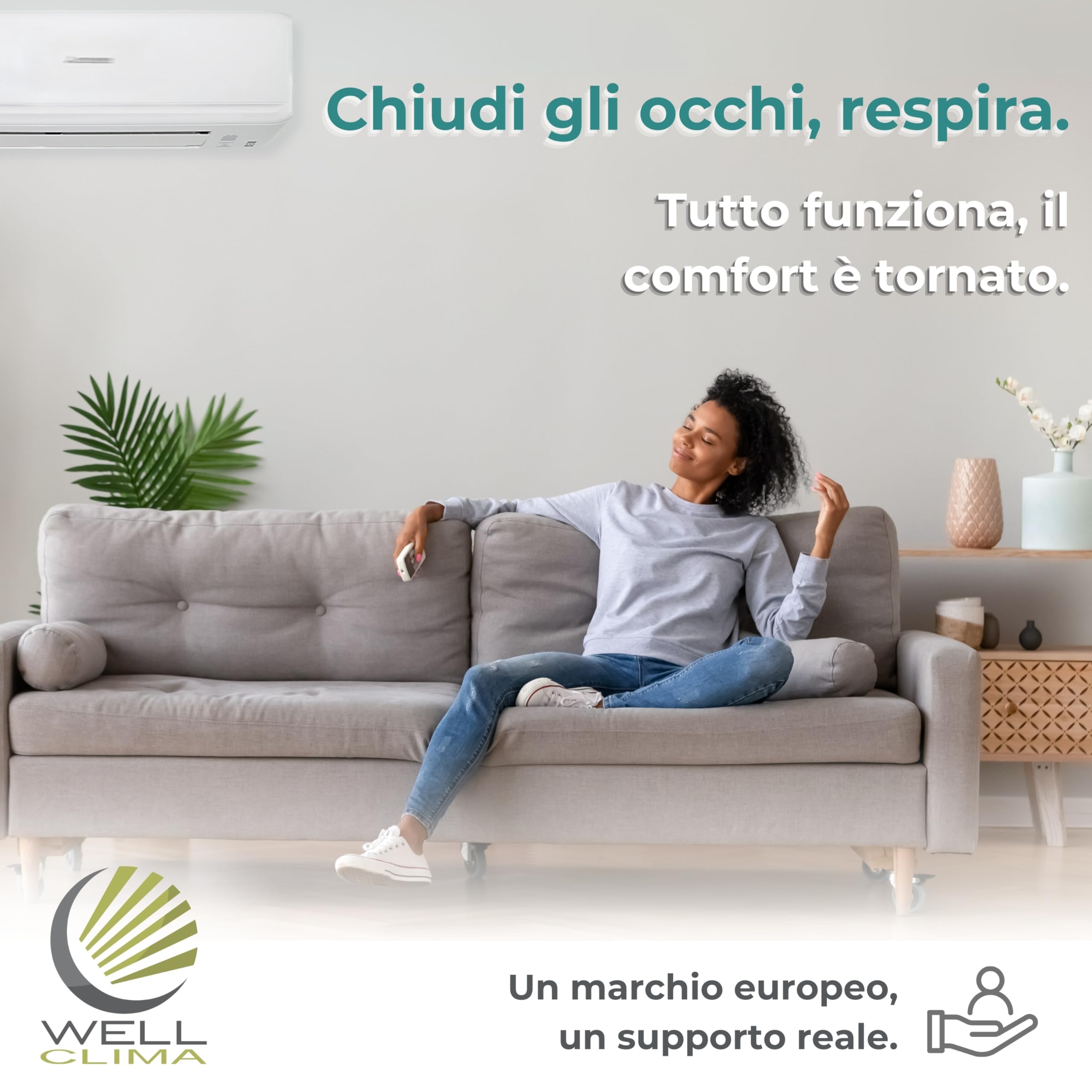 Wellclima Telecomando RKX502A001 per condizionatore compatibile con Mitsubishi Heavy Industries – Sostituisce RKX502A001B, RKX502A001C, RKX502A007, RYD502A017 e altri – Pronto all’uso