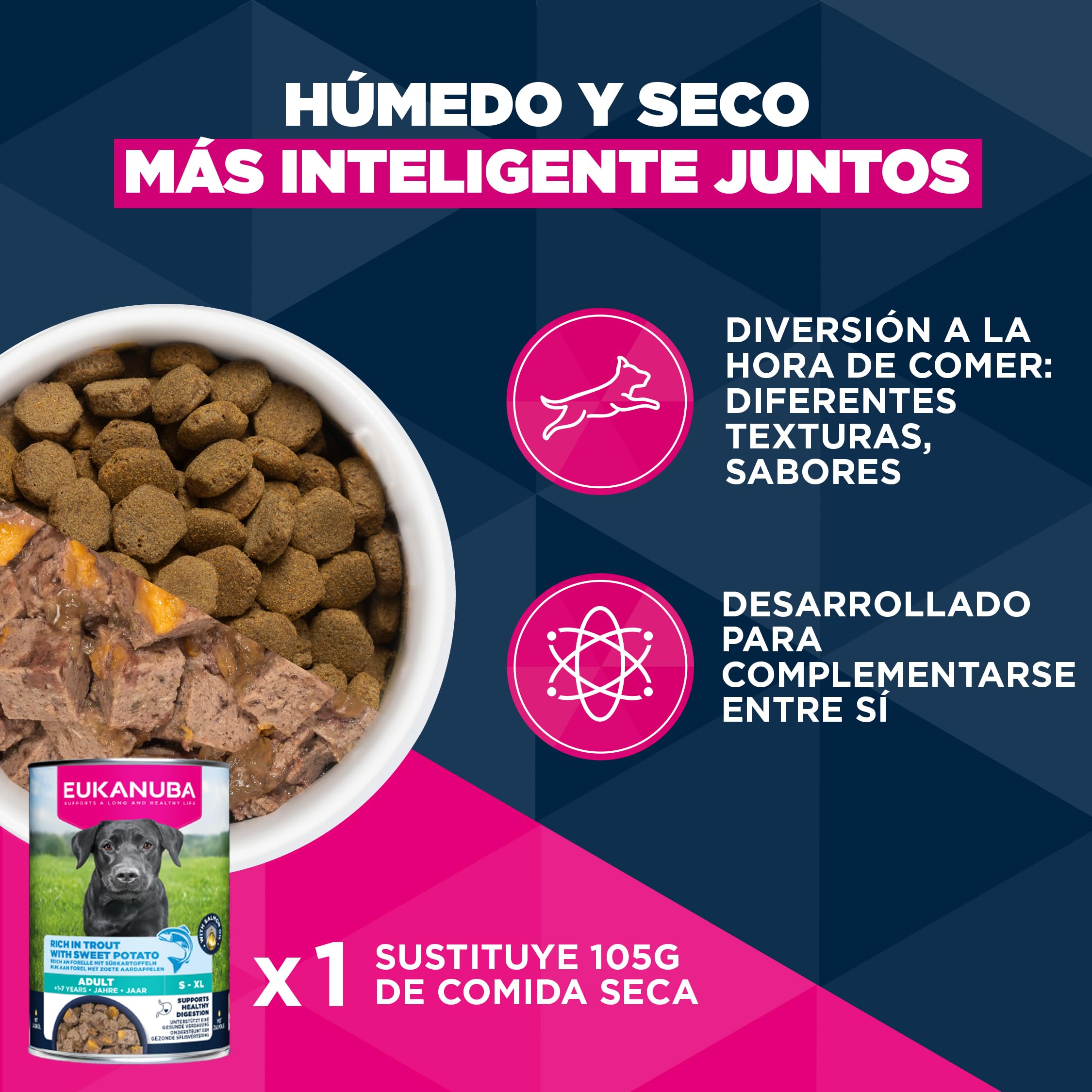 Eukanuba, alimento seco para Perros con Cordero y arroz para Razas Grandes - Alimento seco Premium para Perros Adultos, 12 kg
