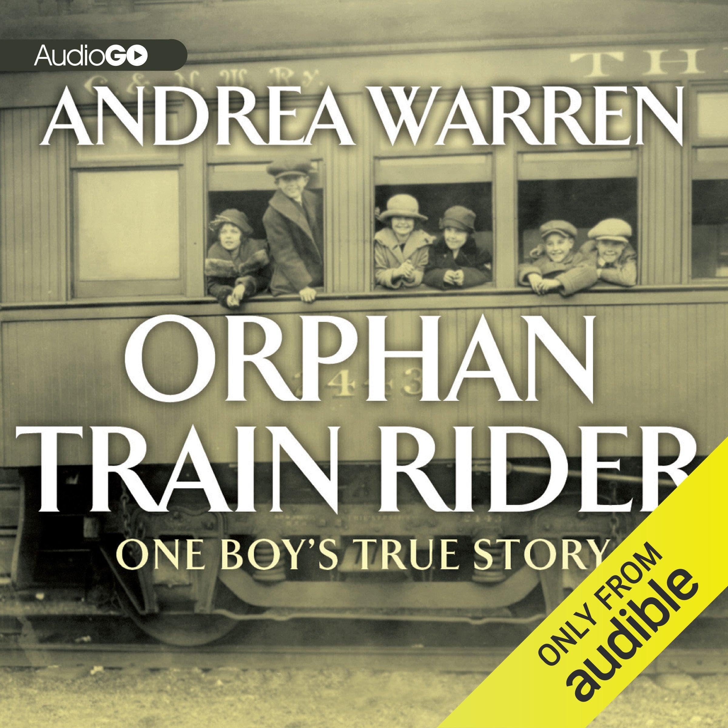 Cover art for Orphan Train Rider