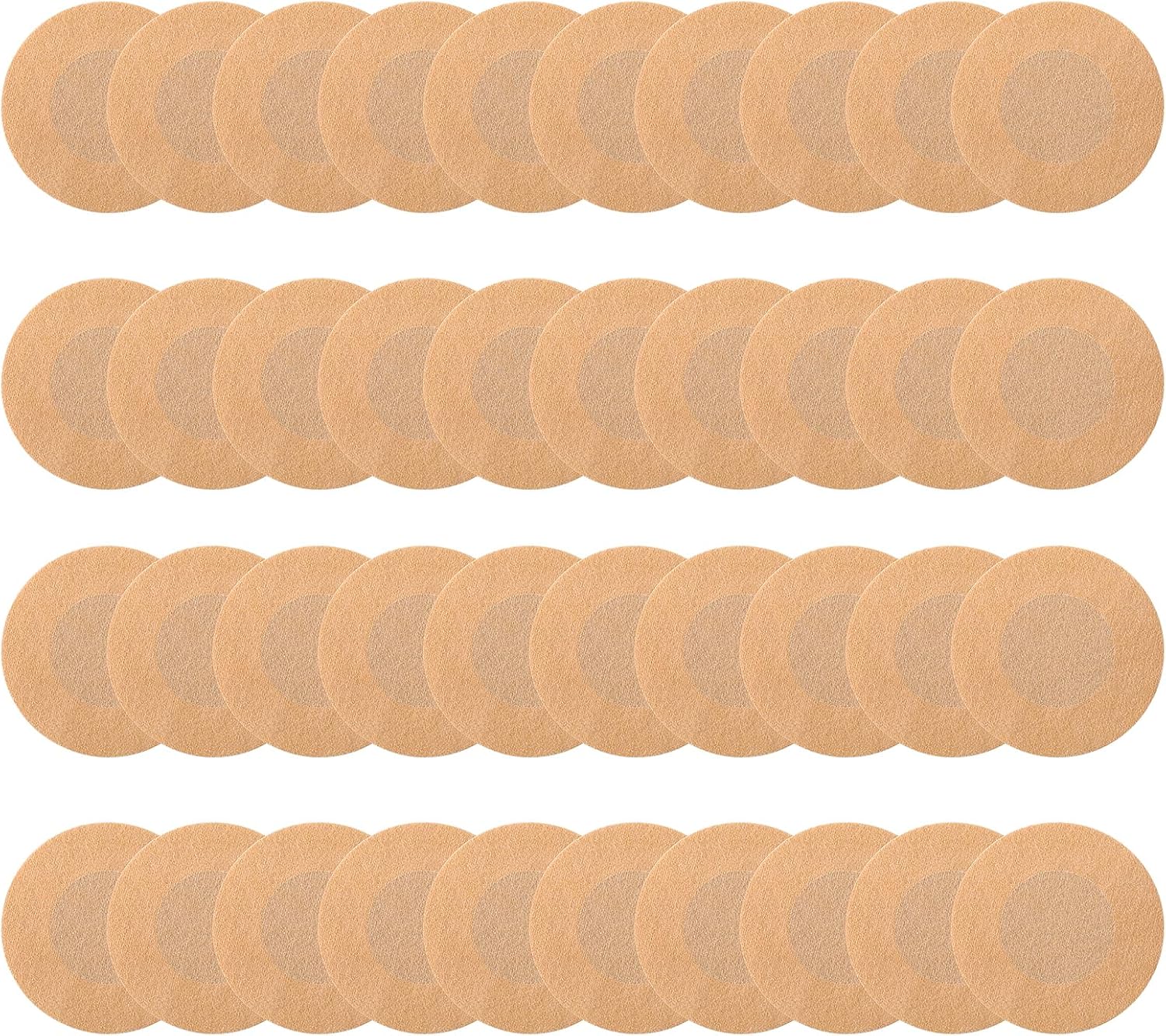 WLLHYF 40 Pieces Nipple Covers Disposable Breast Pasties Self-adhesive Invisible Nipple Stickers Petals Breast Covers