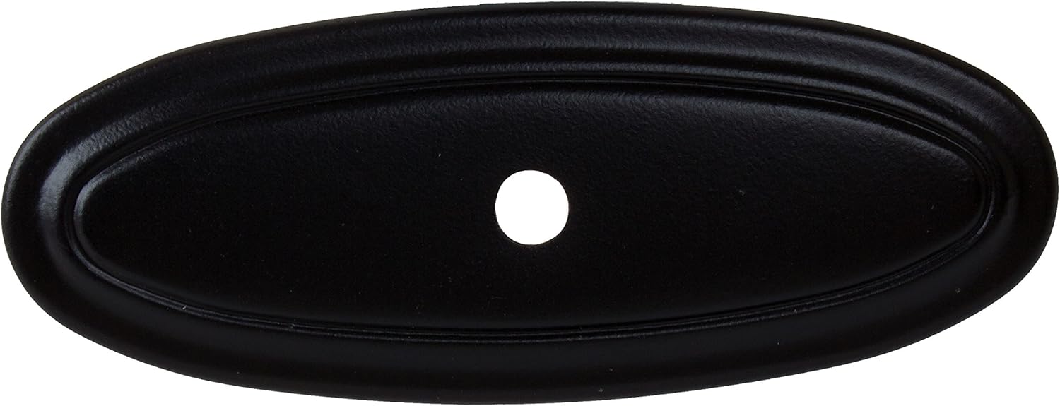 GlideRite Hardware 1034-ORB-10 3 inch Long Thin Oblong Ring Oil Rubbed Bronze Cabinet Back Plate 10 Pack