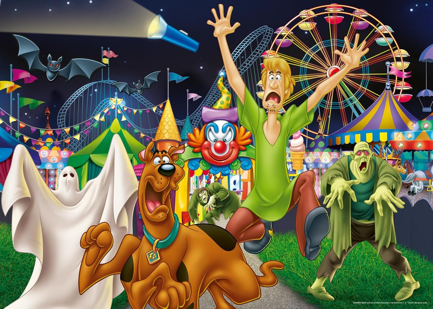 Ravensburger at Scooby Doo 60 Piece Giant Floor Puzzle for Kids - Every Piece is Unique, Pieces Fit Together Perfectly