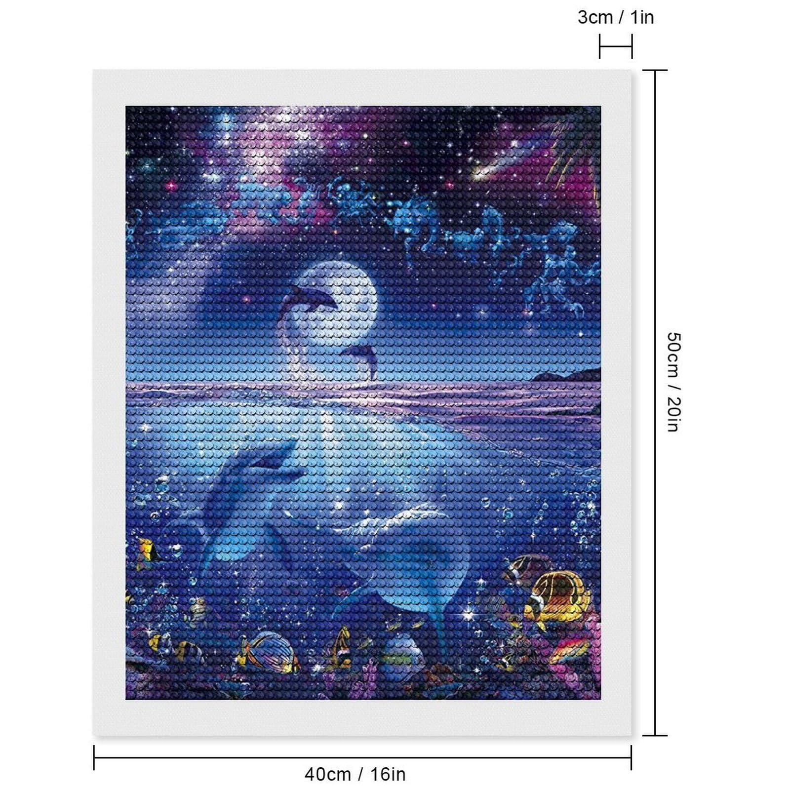 Amazon | ダイヤモンドアート ラッセン 星に願いを ダイヤモンド絵画