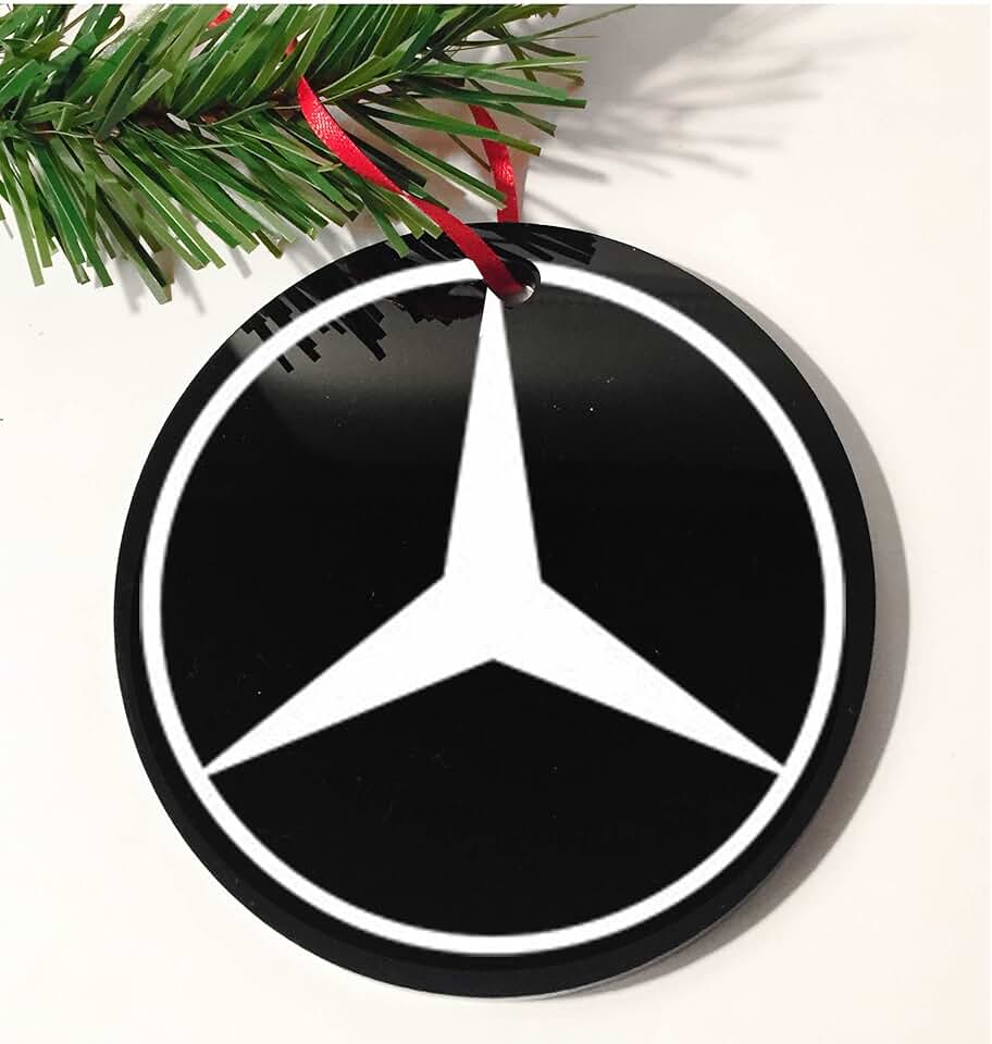 mercedes benz christmas ornament