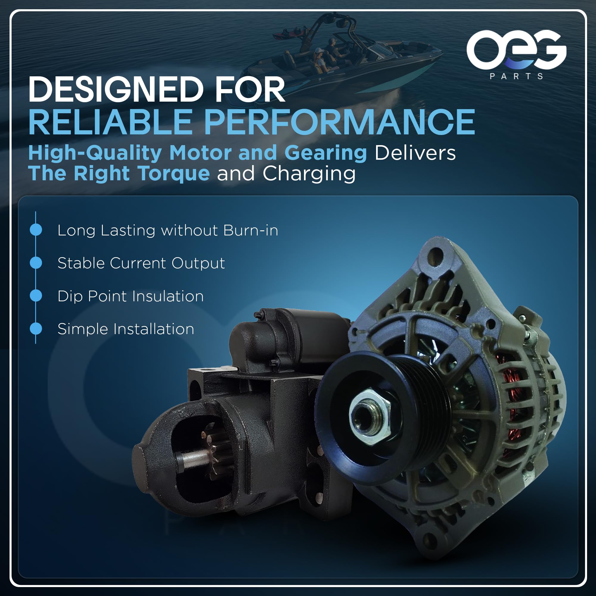 Amazon | オルタネーター ボルボ Penta Marine Engine D1-13 D1
