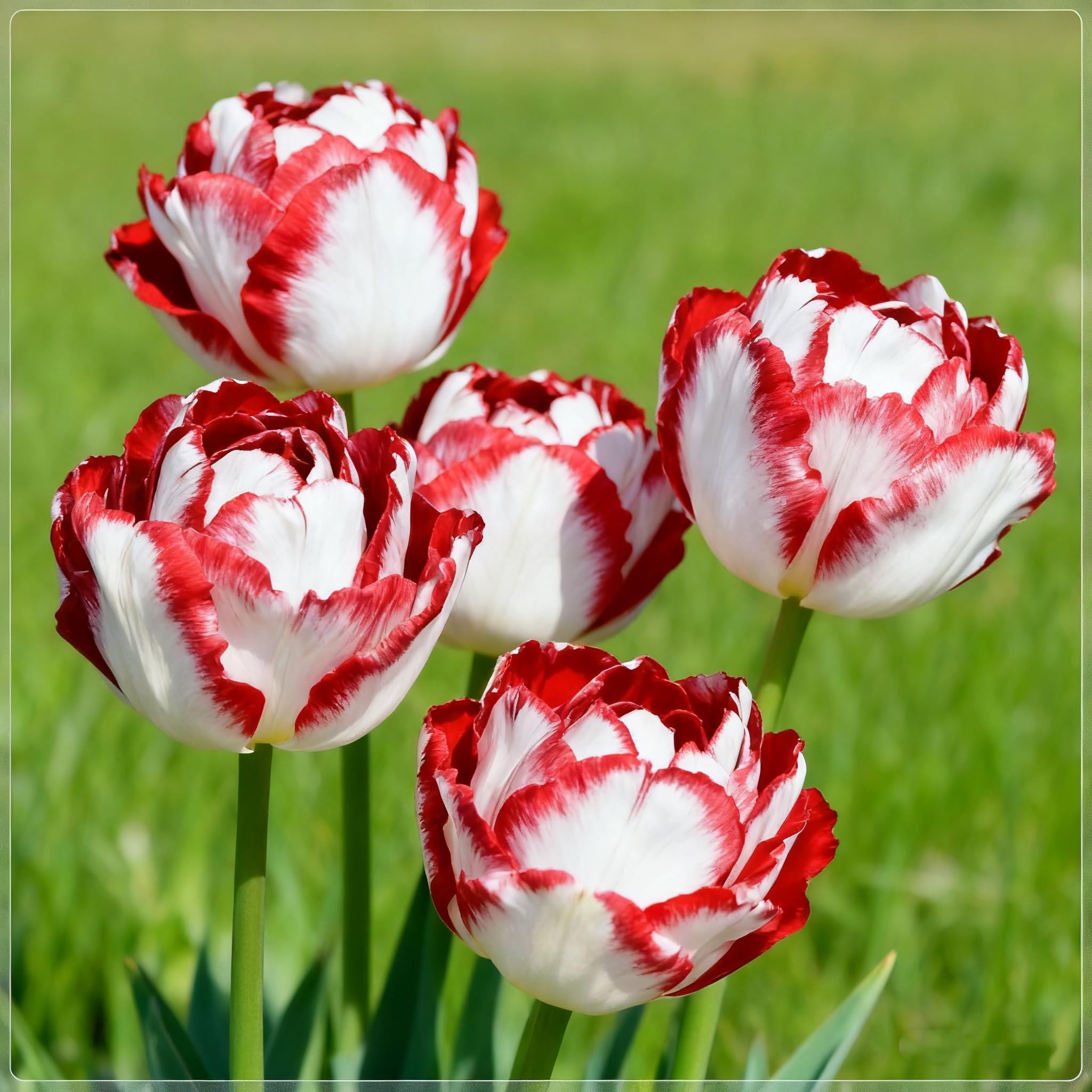 Tulip Bulbs for Planting, Perennial Tulip, Excellent Display Indoor Perennial Balcony Garden Bulbs-G-8 Bulbs