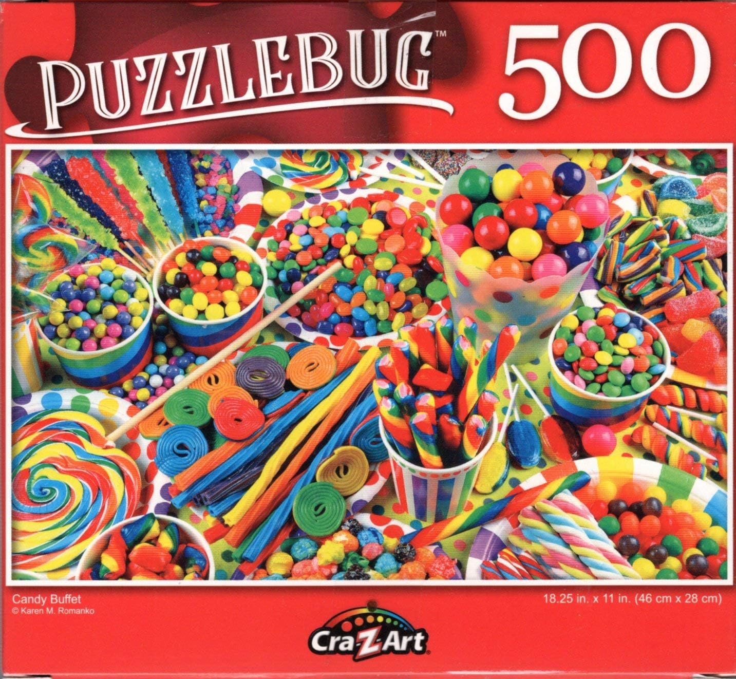 Candy Buffet - 500 Pieces Jigsaw Puzzle
