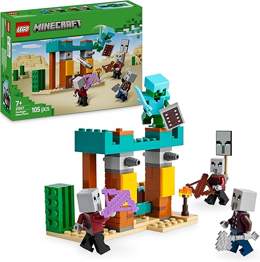 Minecraft De Illagers in de woestijn gamingset voor kinderen - 21267