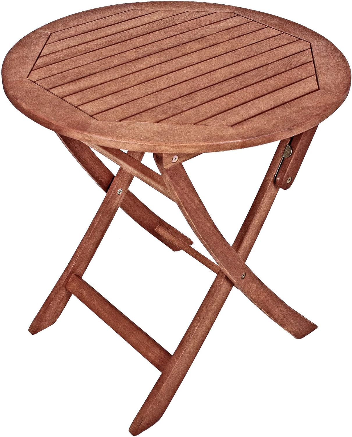 Spetebo Eukalyptus Baumbank Halbrund - 155cm Natur