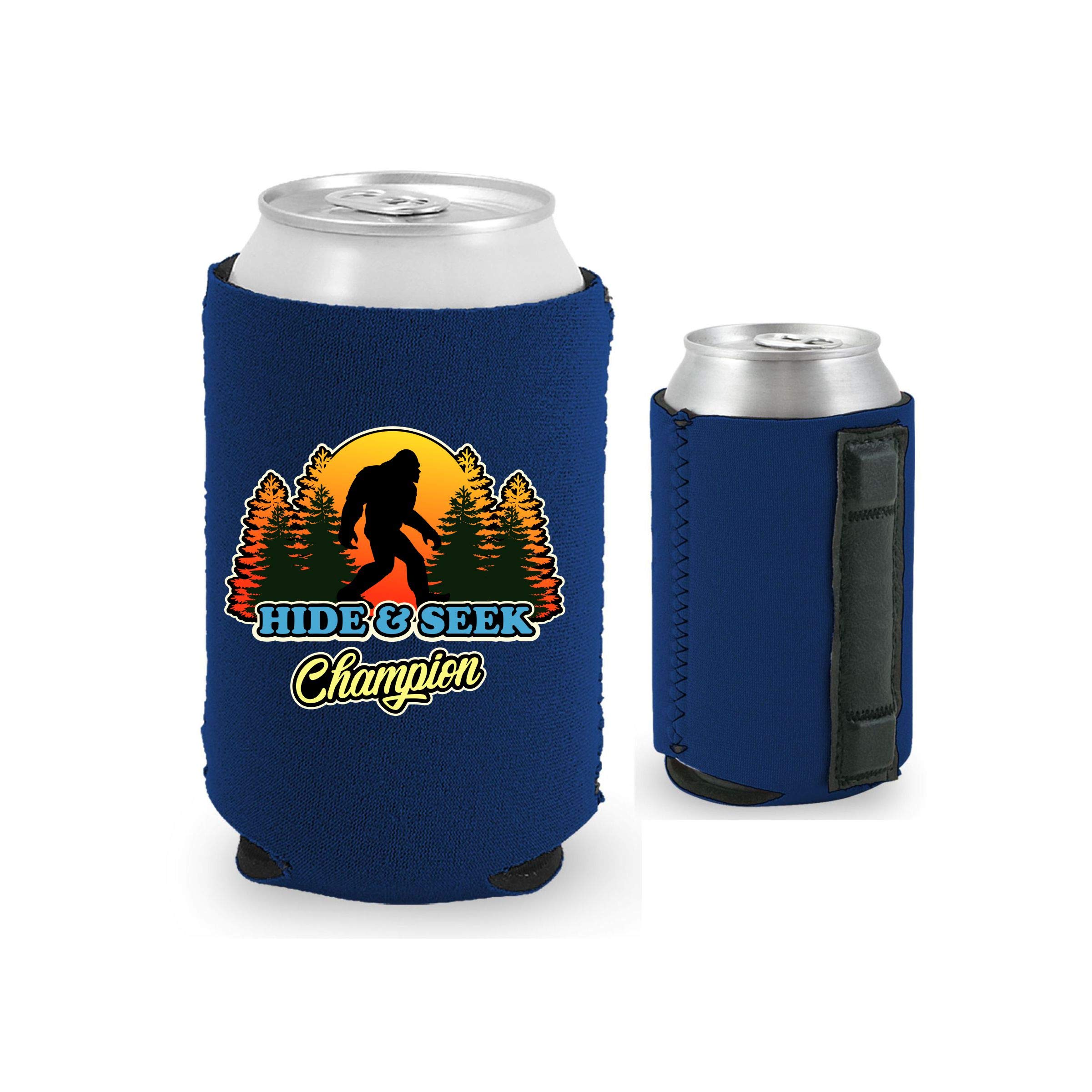 Hide & Seek Champion Magnetic Can Coolie (Navy, 2 Pack)