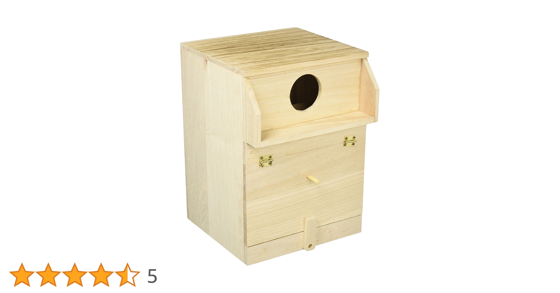 Amazon.co.jp: アラタ BIRD HOUSE A-10 ボタン巣箱 : ペット用品