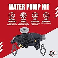 Vista 2 de Kit de bomba de circulación de agua - Compatible con motores Mercruiser, Stern Drive y Volvo Penta, 1968-1998 OMC, Chrysler e Indmar - Inboard 4.3