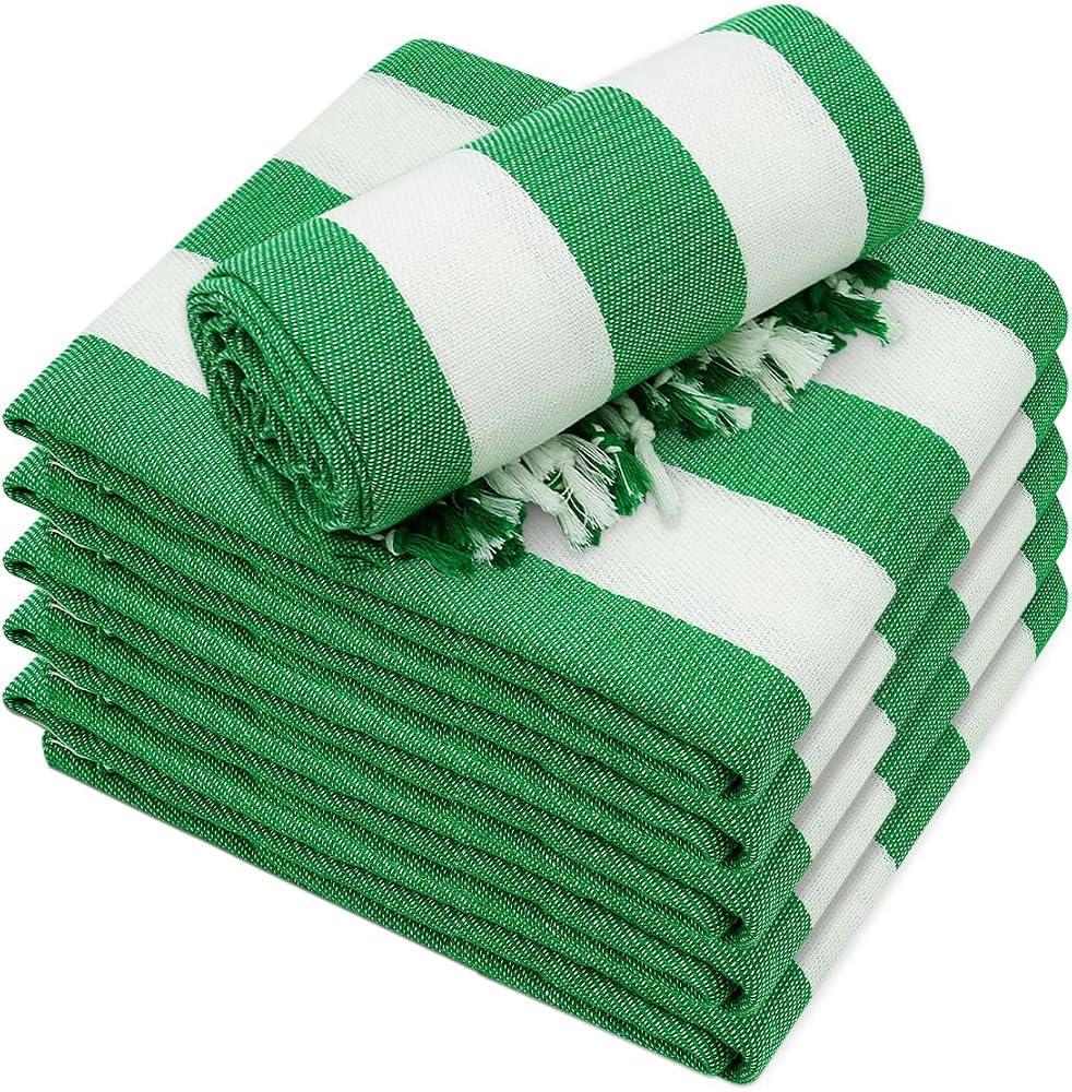 Green Beach Towels Bulk