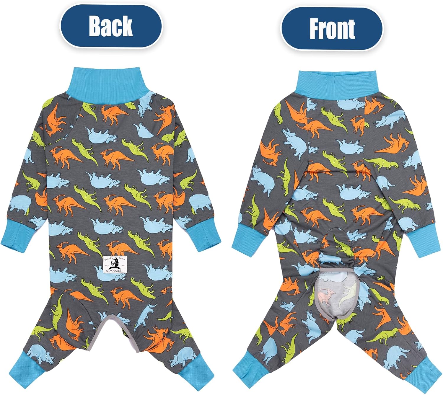 犬用手術リカバリースーツ ワンジー 大型犬避妊去勢手術リカバリースーツ コーン代替手術後腹部創傷プロテクター 犬用ボディスーツ 中型