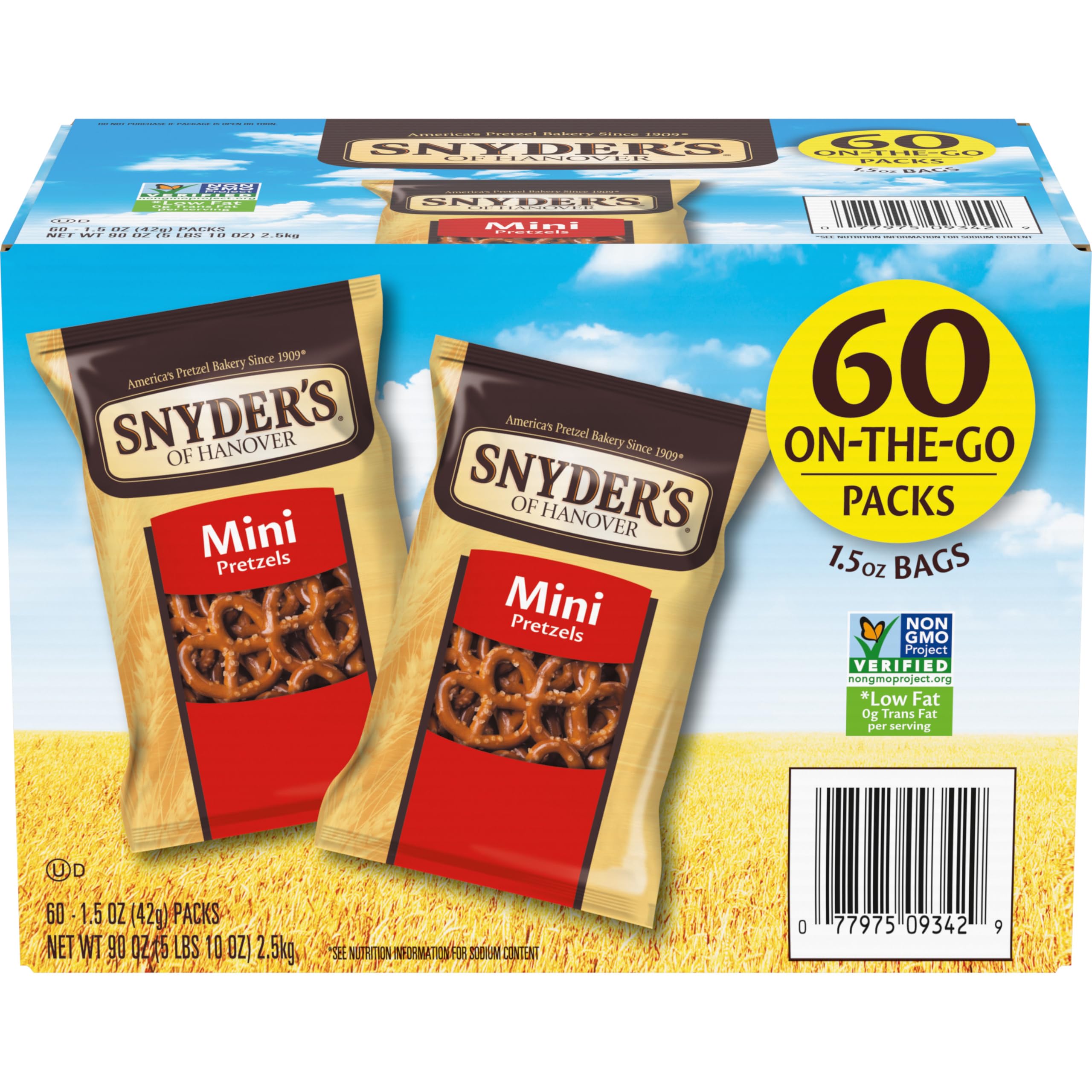 Snyder's Mini Pretzels (confezioni da 670-13 g)