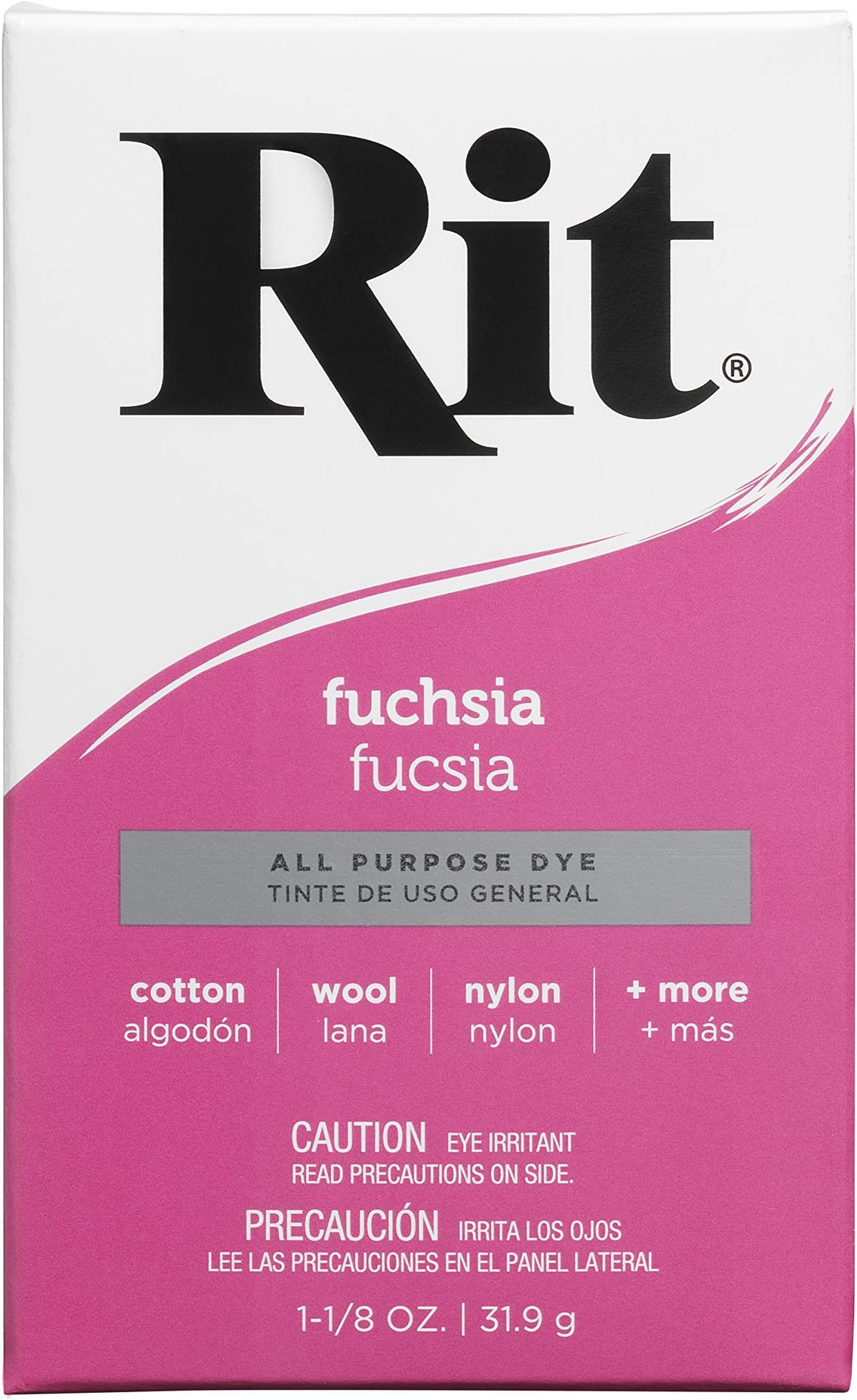 Rit, Fuchsia Purpose Powder Dye, 1-1/8 oz