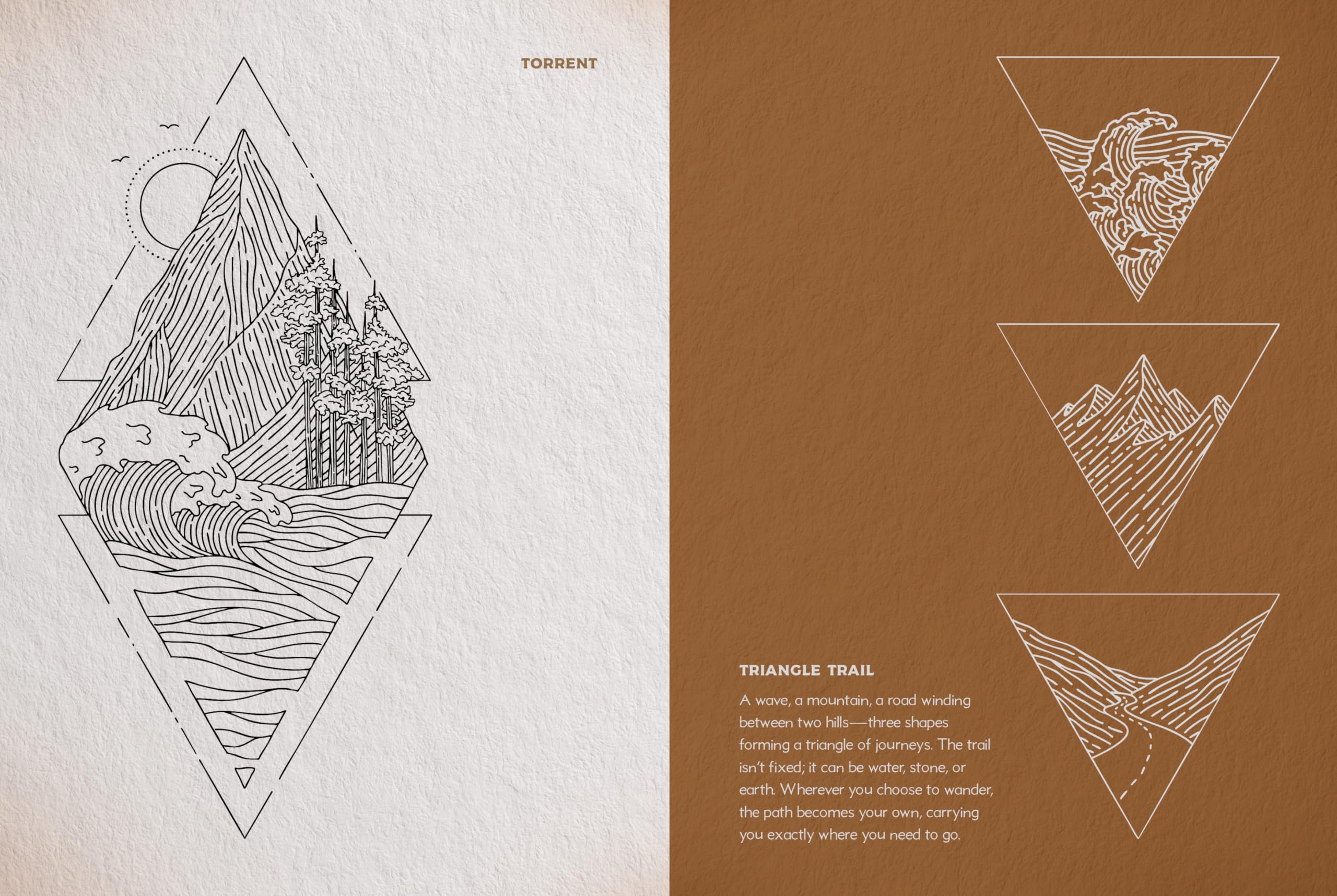 Wanderlust Ink: 300 Fine Line Tattoo Designs Inspired by Nature and Life on the Road