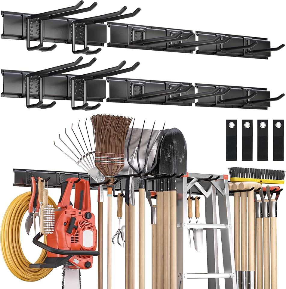 Garden Tool Organizer Wall Mount