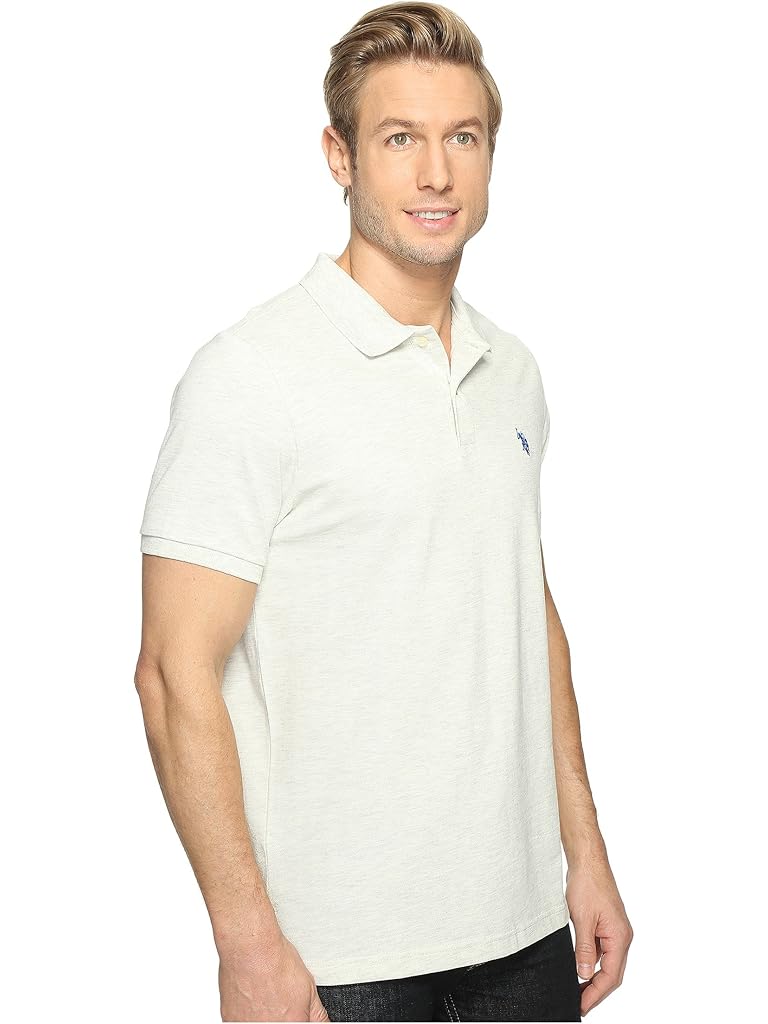 U.S. POLO ASSN. Solid Cotton Pique Polo with Small Pony