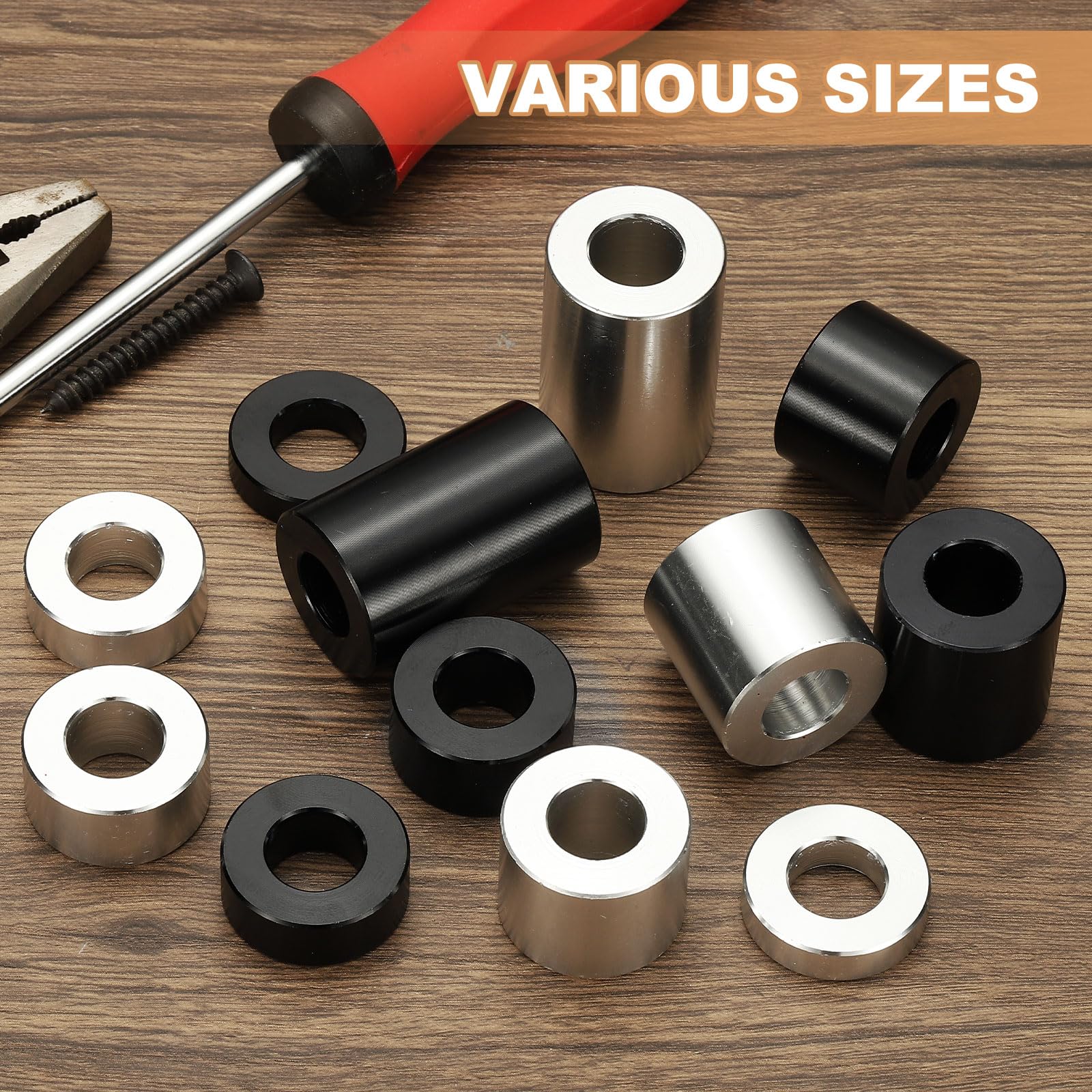 PATIKIL 6PCS Aluminum Spacers - Image 4