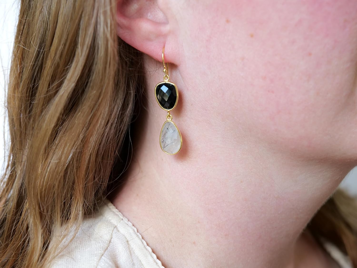 Born From Rock Onxy Luna Earring ピアス Born From Rock Onxy Luna Earring ピアス Born From Rock Onxy